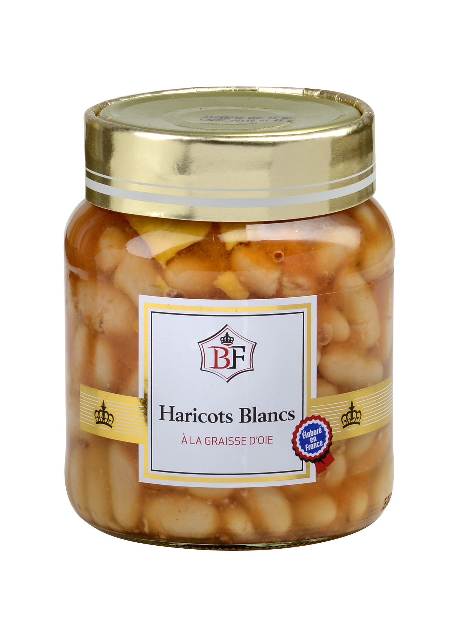 HARICOTS BLANCS à LA GRAISSE D'OIE