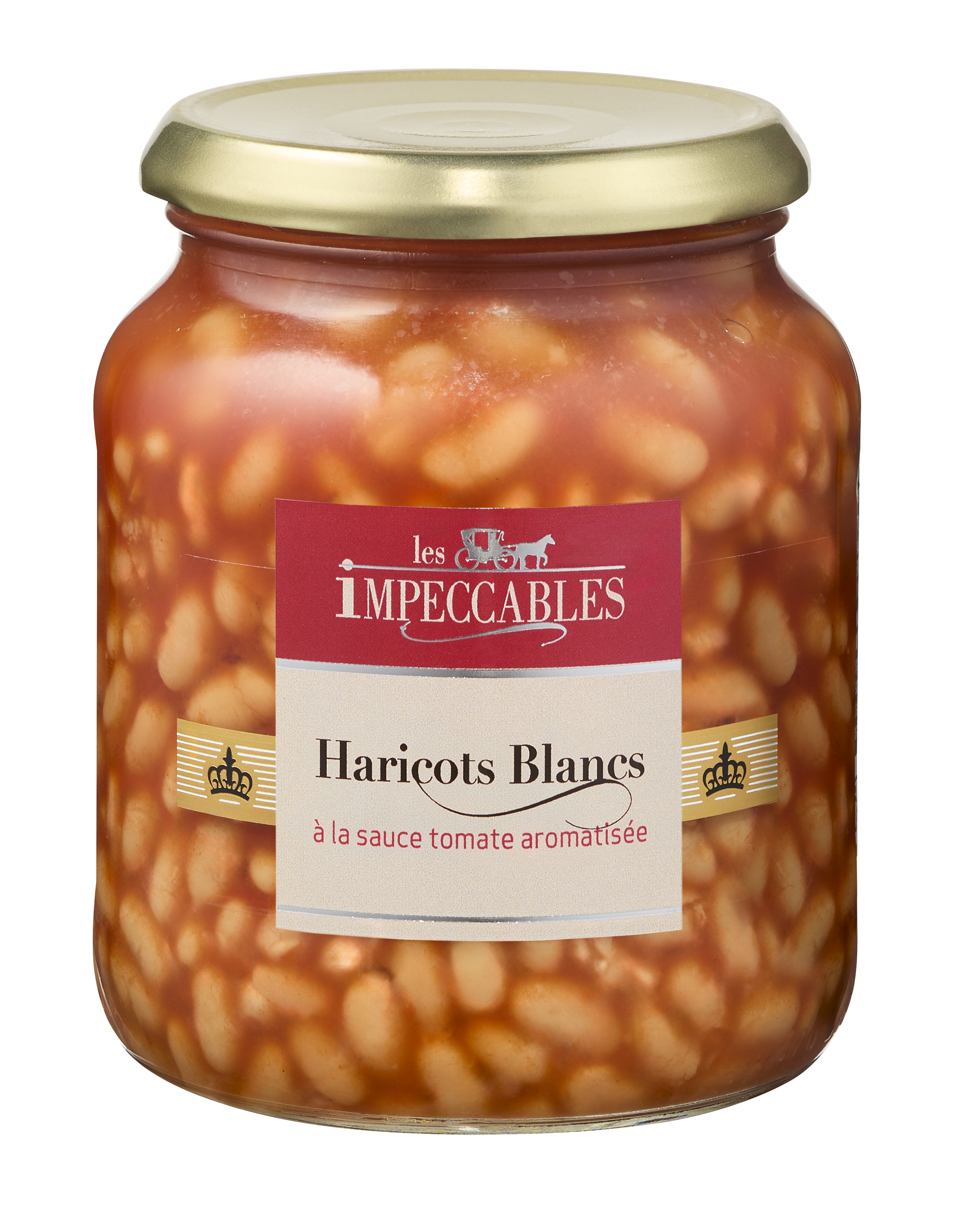 HARICOTS BLANCS SAUCE TOMATE AROMATISEE