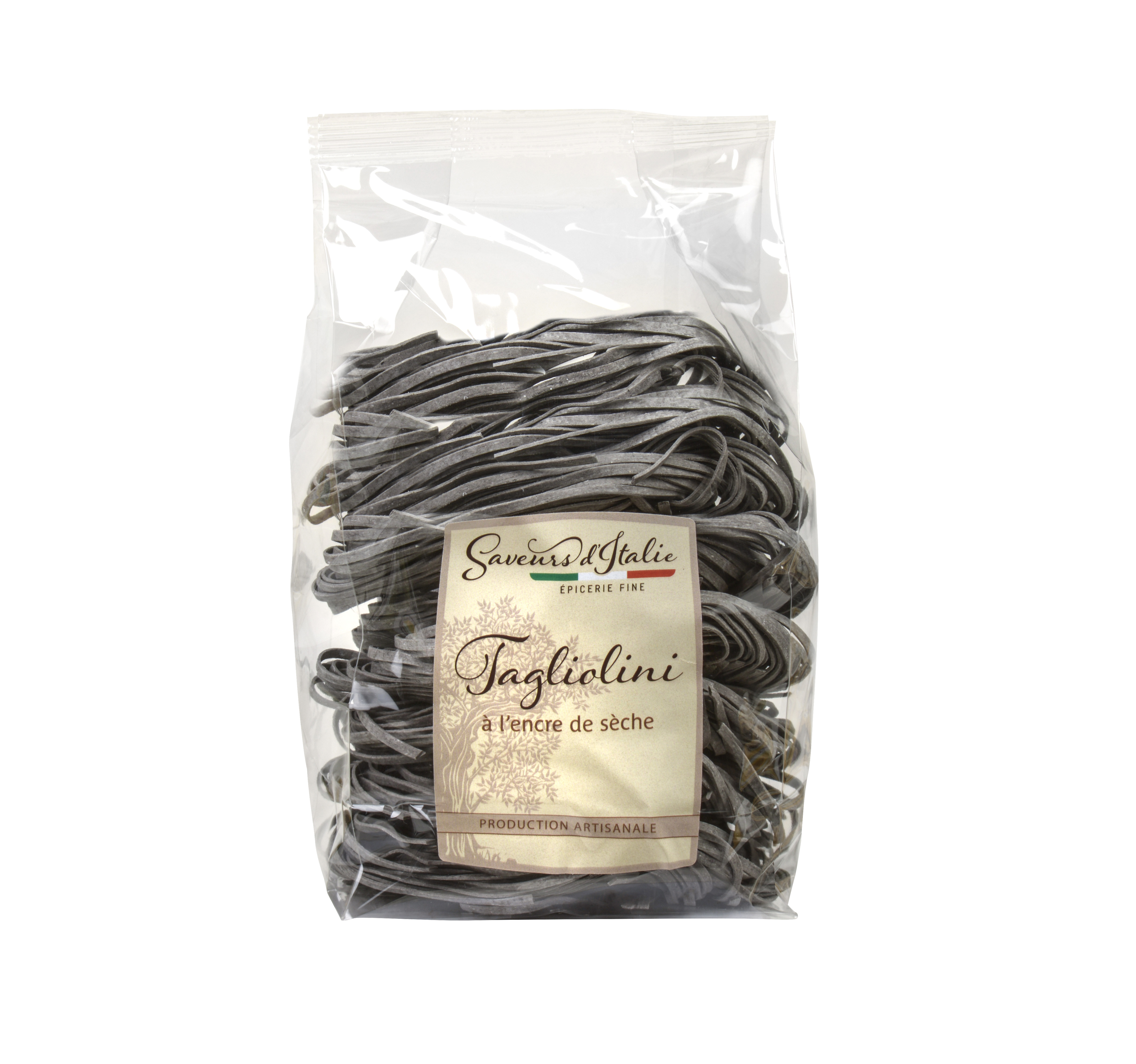 TAGLIONI À L'ENCRE DE SECHE AUX ŒUFS