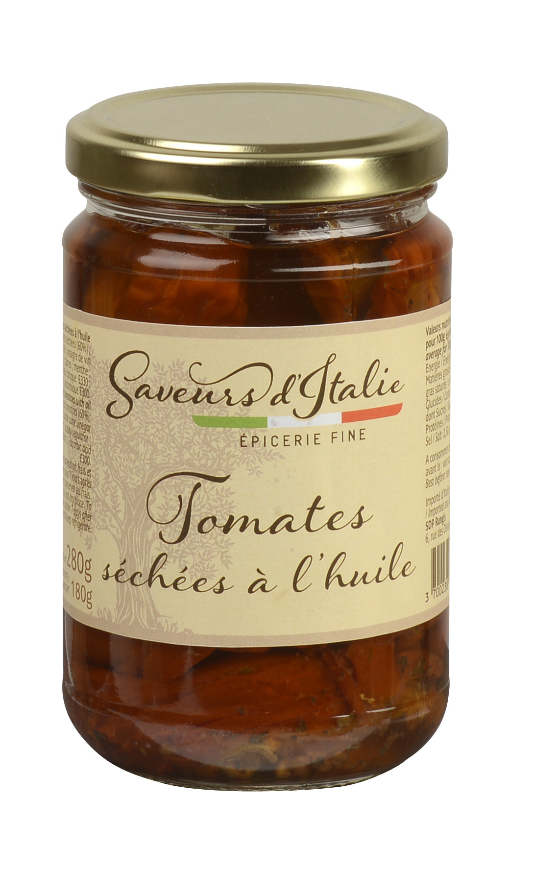 TOMATES SECHEES A L'HUILE 