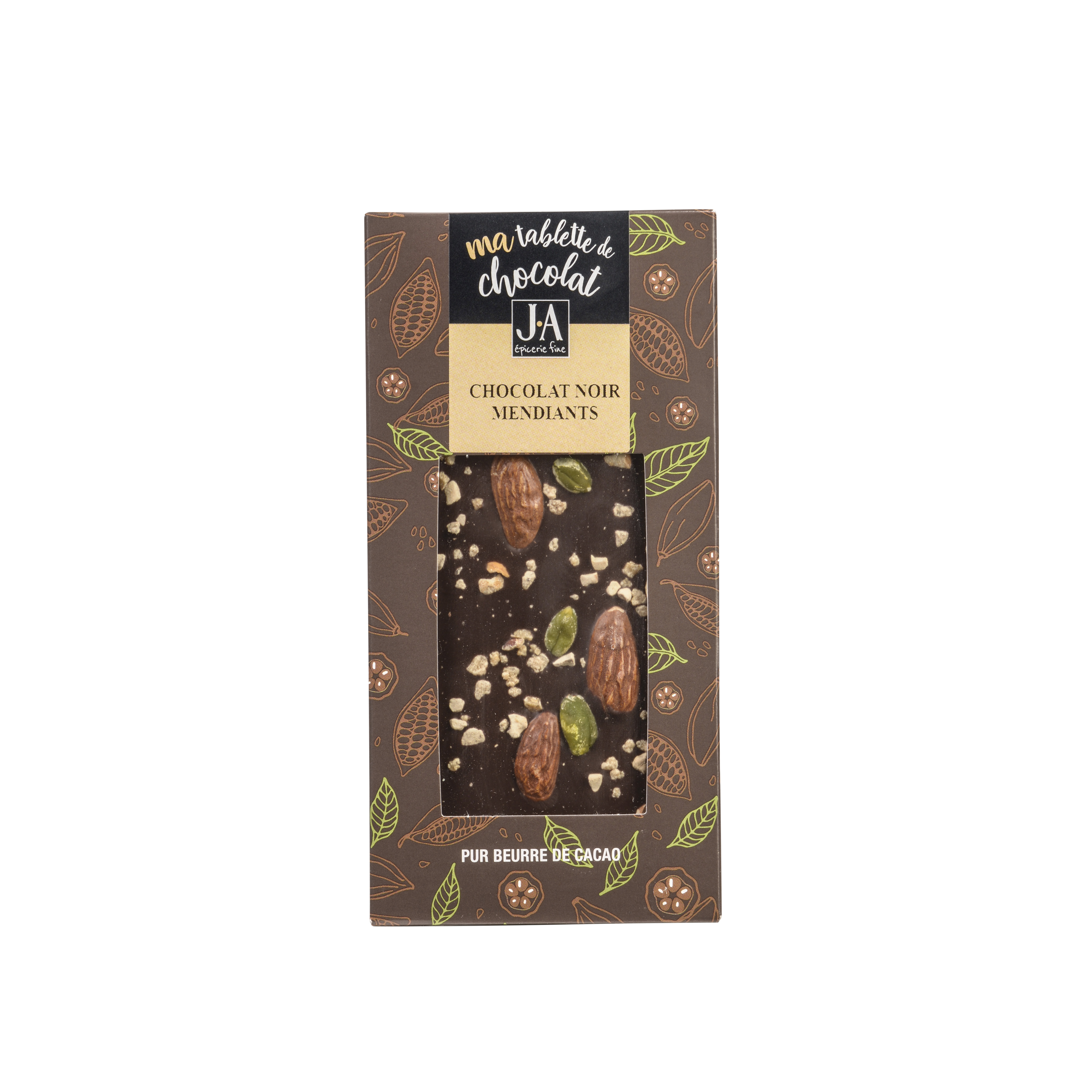 TABLETTE CHOCOLAT NOIR FOURRE FRUITS SECS