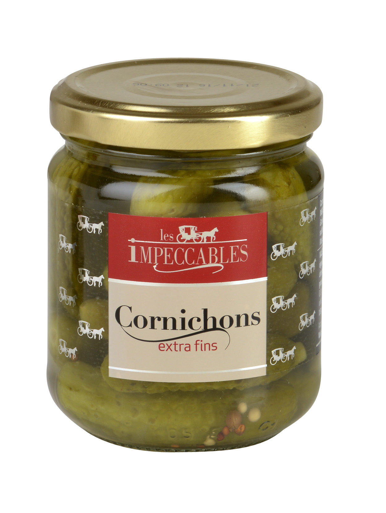 CORNICHONS RECETTE TRADITIONNELLE EXTRA FINS