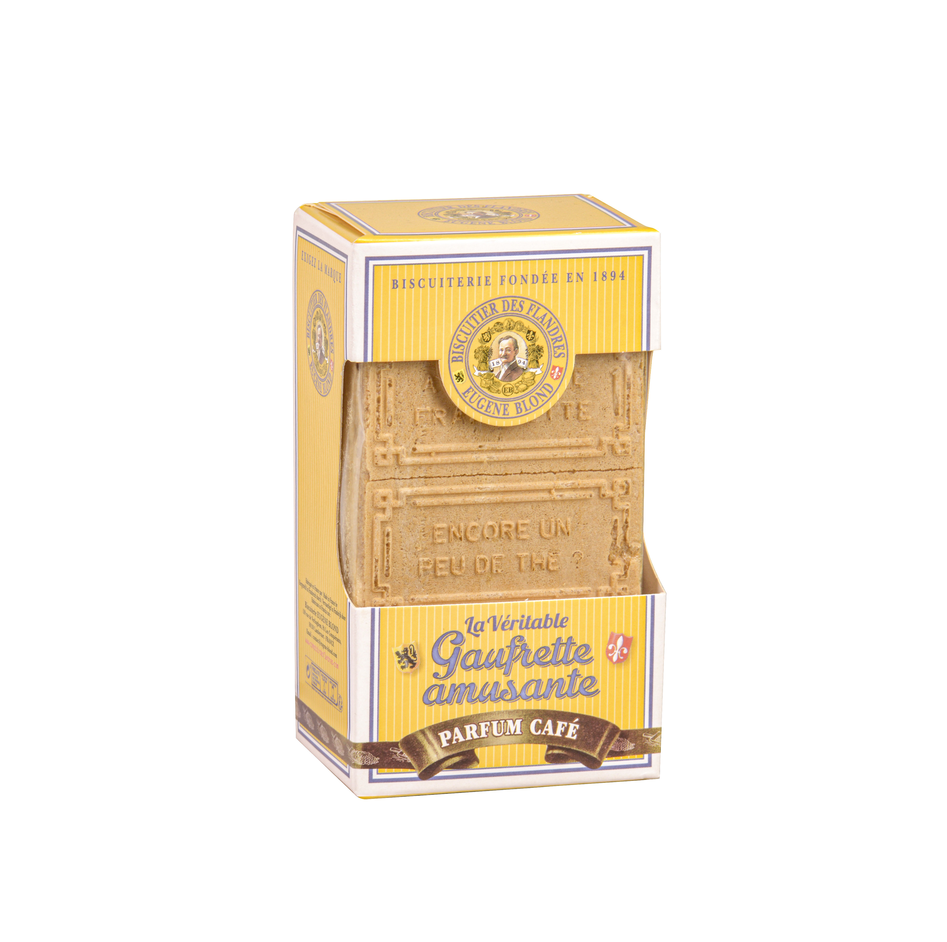 GAUFRETTES AMUSANTES CAFE