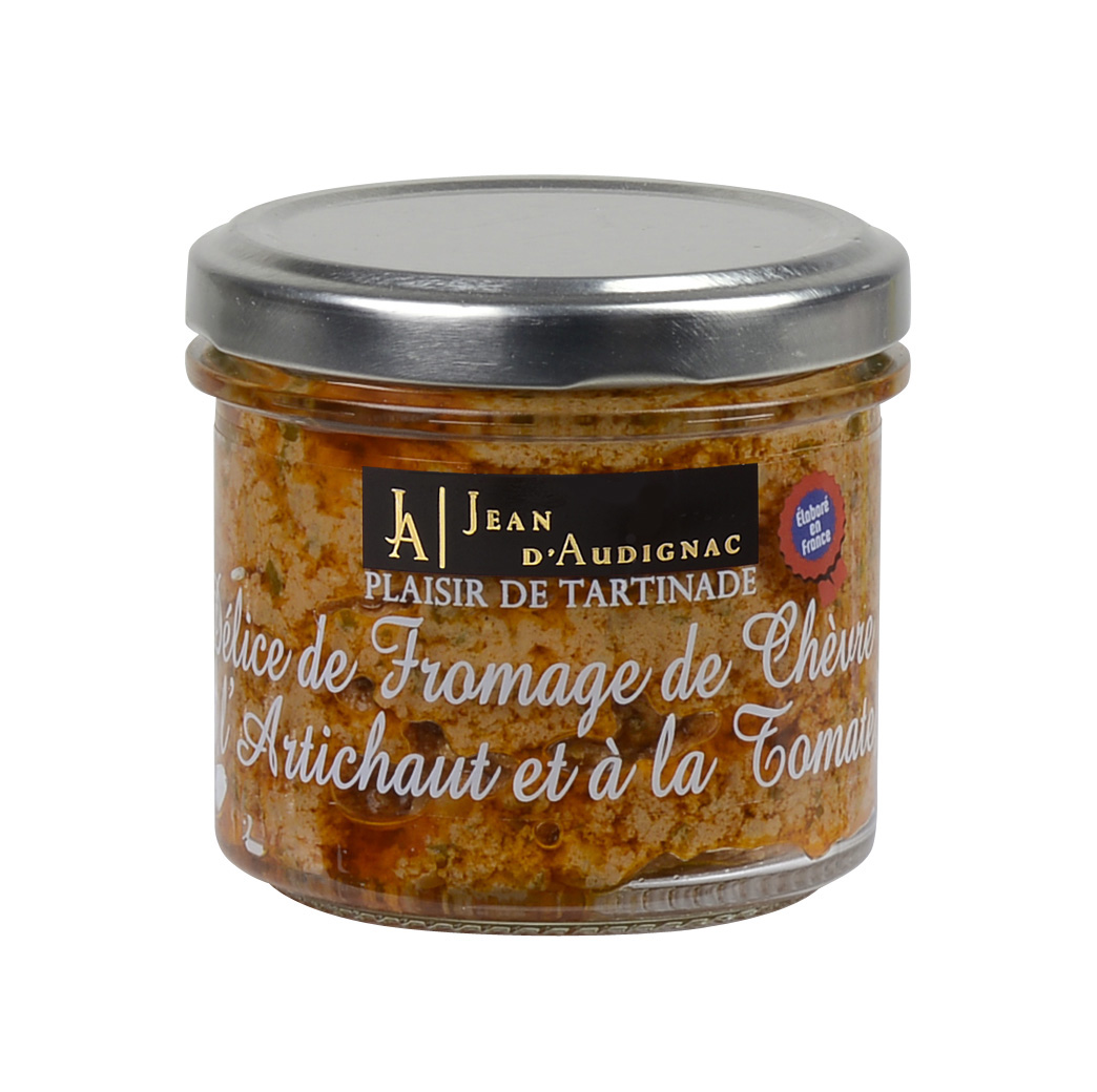 DELICE DE FROMAGE DE CHEVRE A L’ARTICHAUT ET A LA TOMATE