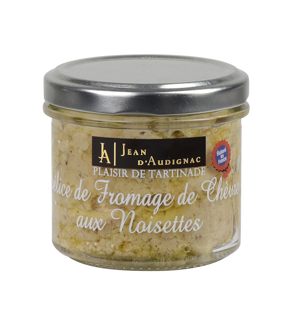 DELICE DE FROMAGE DE CHEVRE AUX NOISETTE