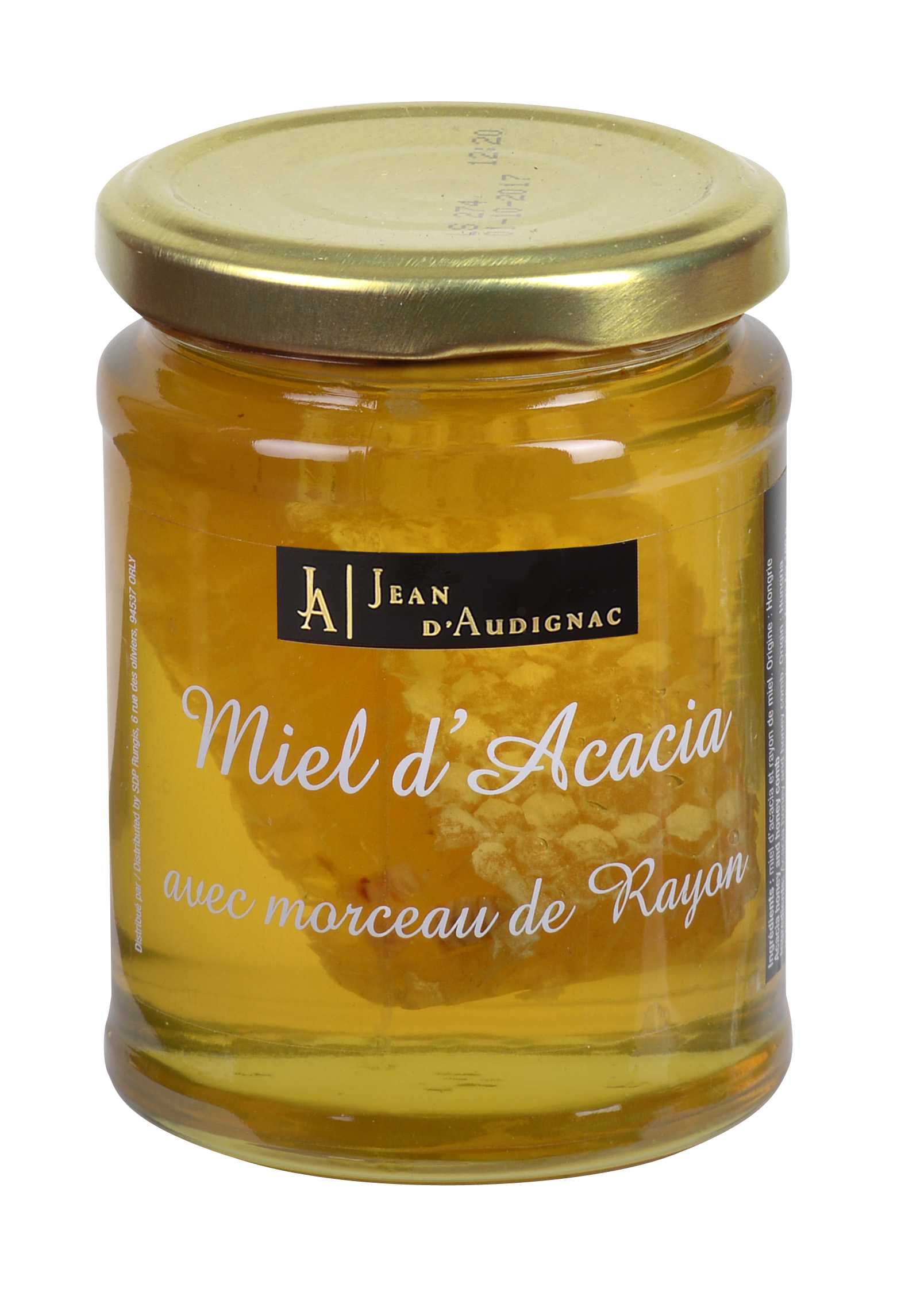 MIEL D'ACACIA AVEC MORCEAU DE RAYON