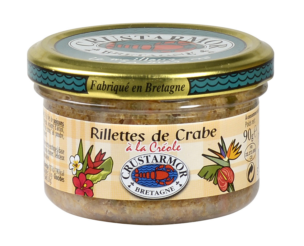 RILLETTES DE CRABE A LA CREOLE