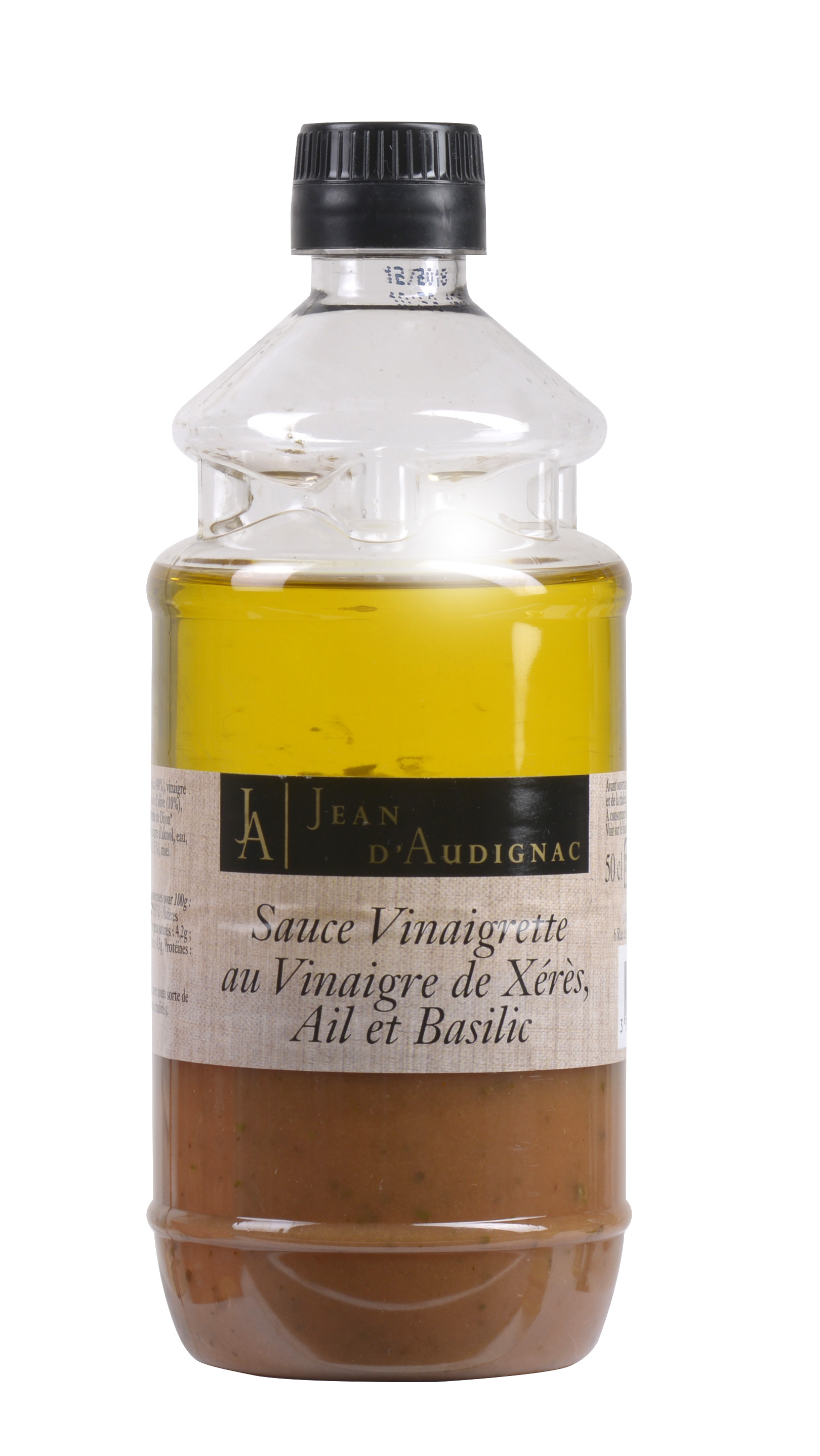 SHAKER VINAIGRETTE VINAIGRE DE XERES, AIL ET BASILIC