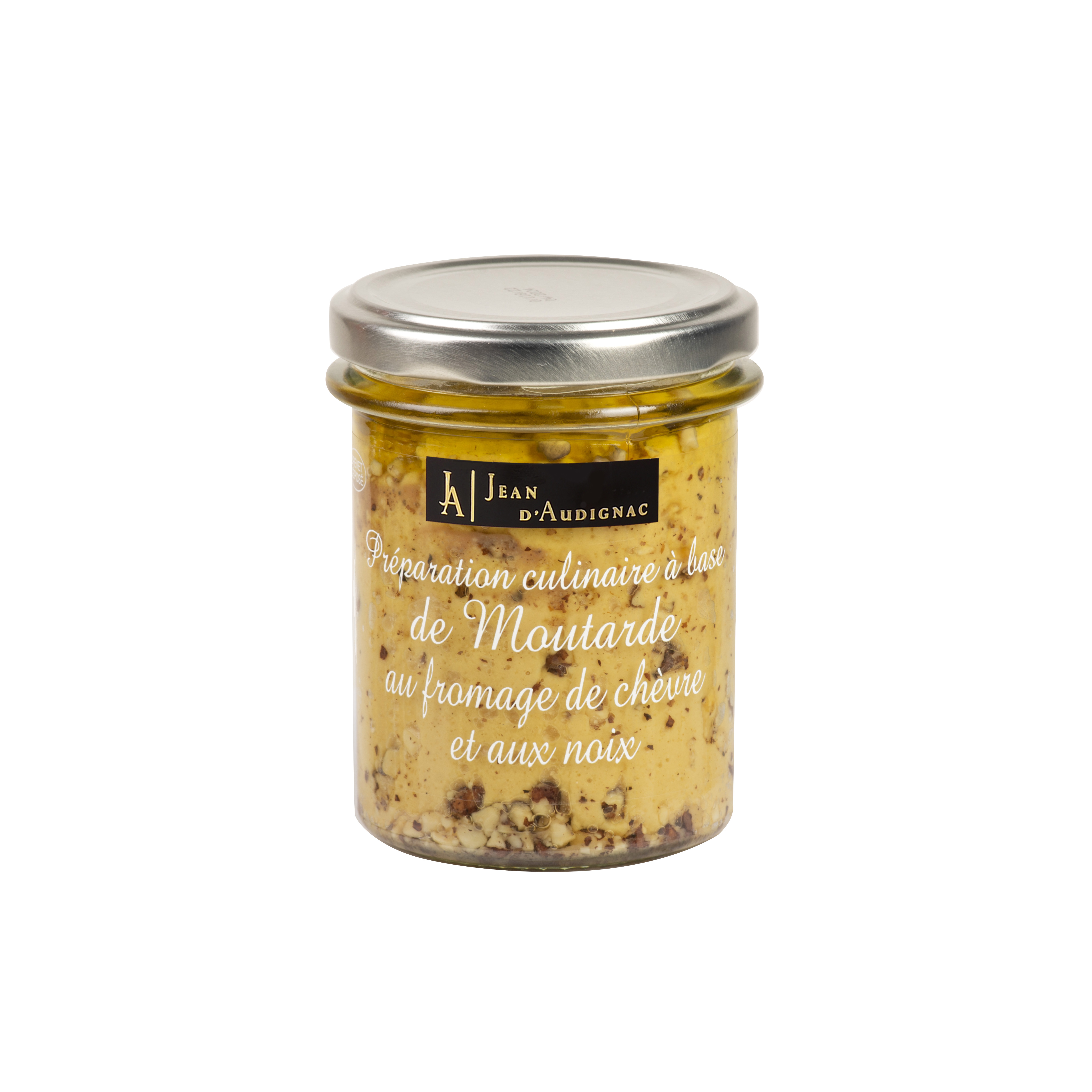MOUTARDE AU FROMAGE DE CHEVRE ET NOIX