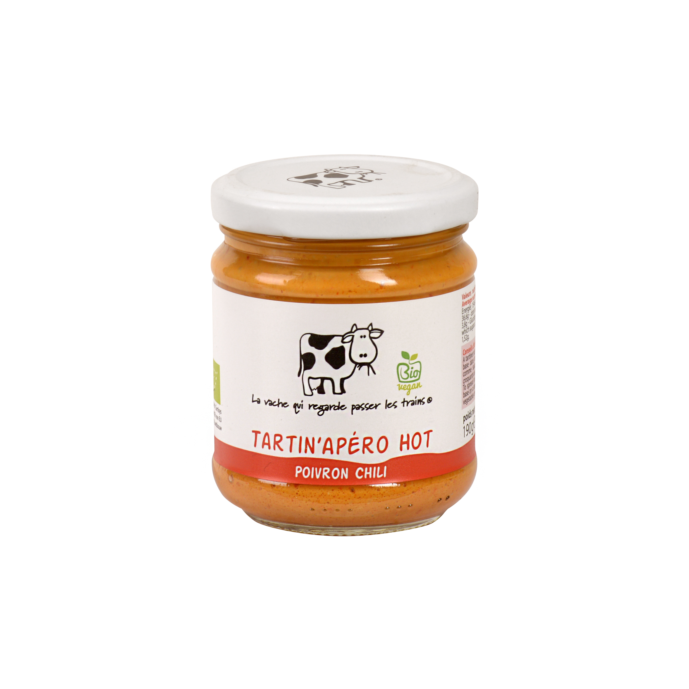 TARTIN’APERO HOT POIVRONS CHILI BIO