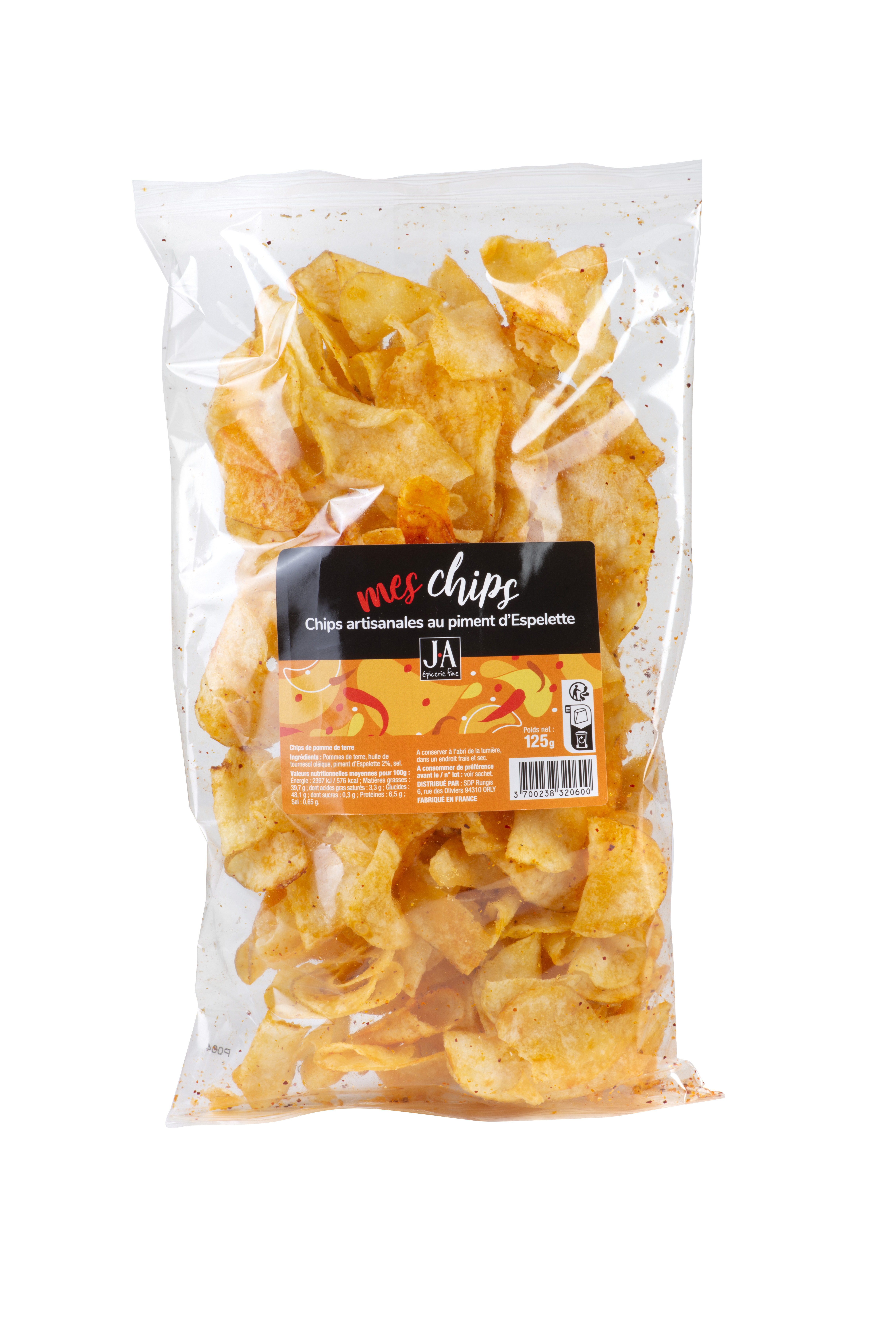 CHIPS AU PIMENT D'ESPELETTE