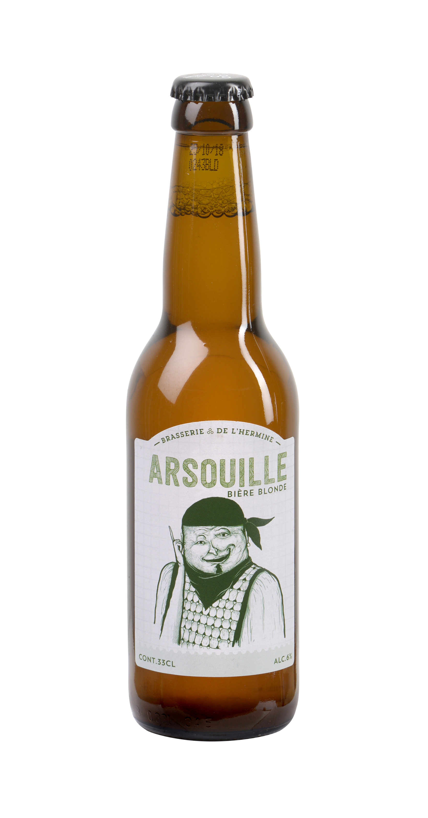 BIERE BLONDE DE BRETAGNE - ARSOUILLE 6°