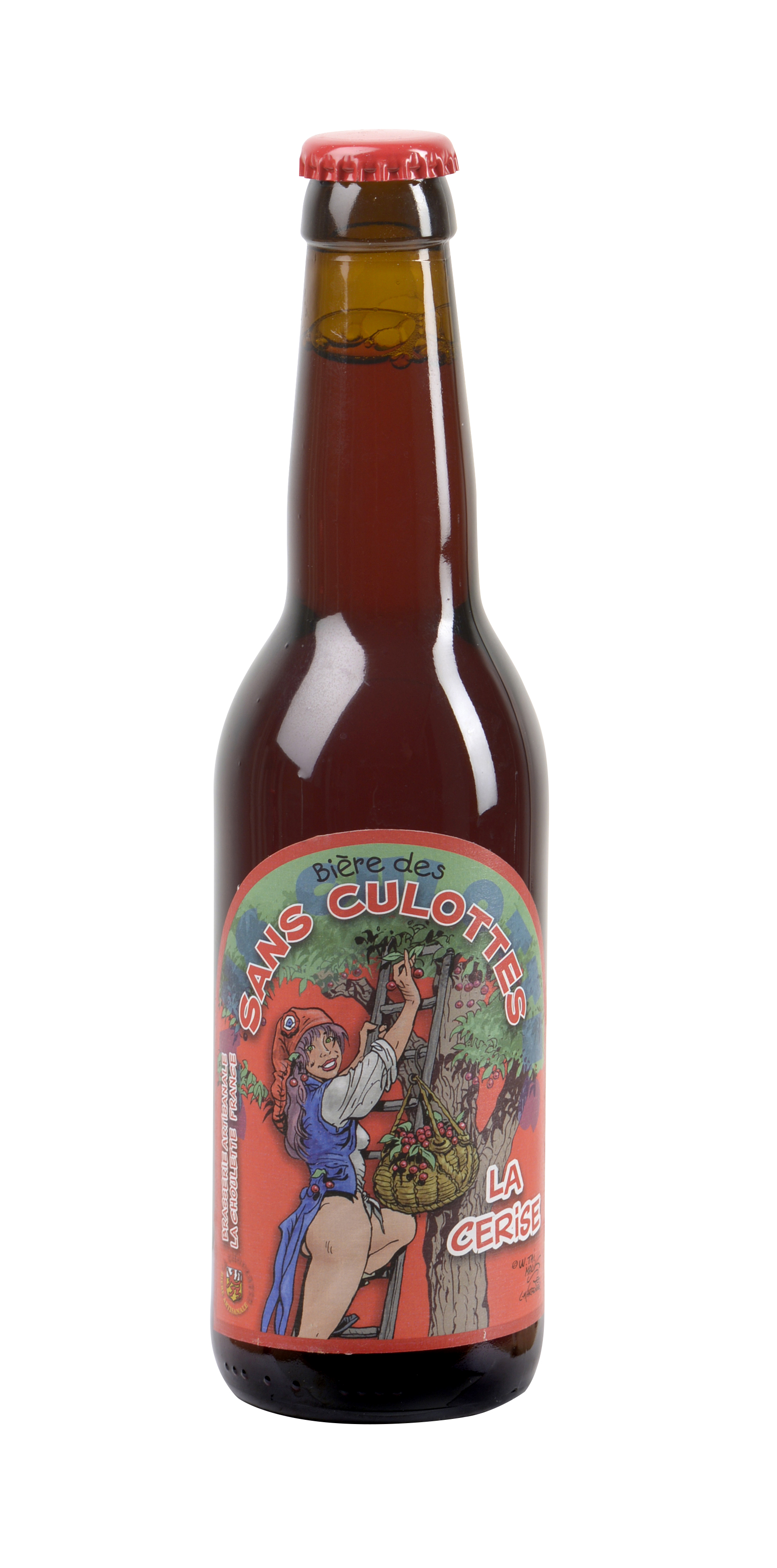 BIERE AROMATISEE CERISE - LA SANS CULOTTES CERISE 5,0°