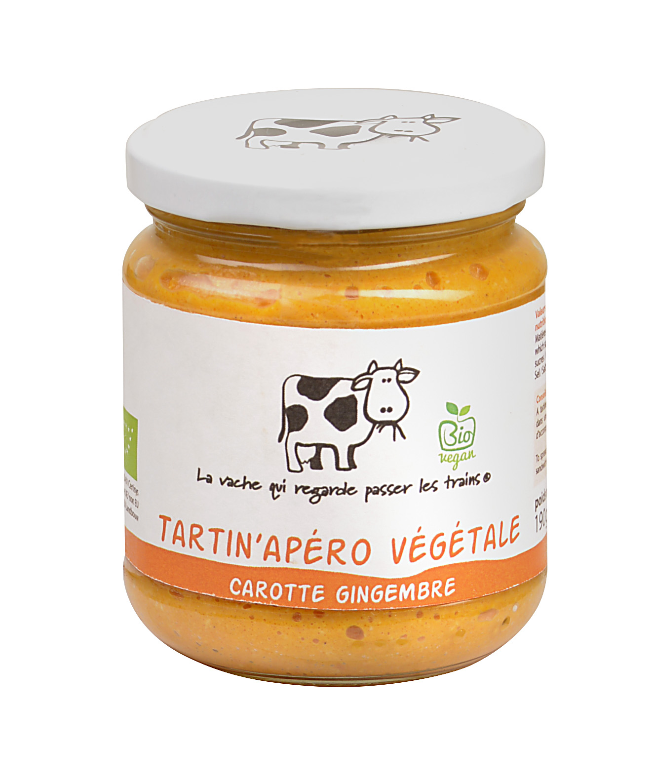 TARTIN'APERO VEGETALE BIO CAROTTE GINGEMBRE
