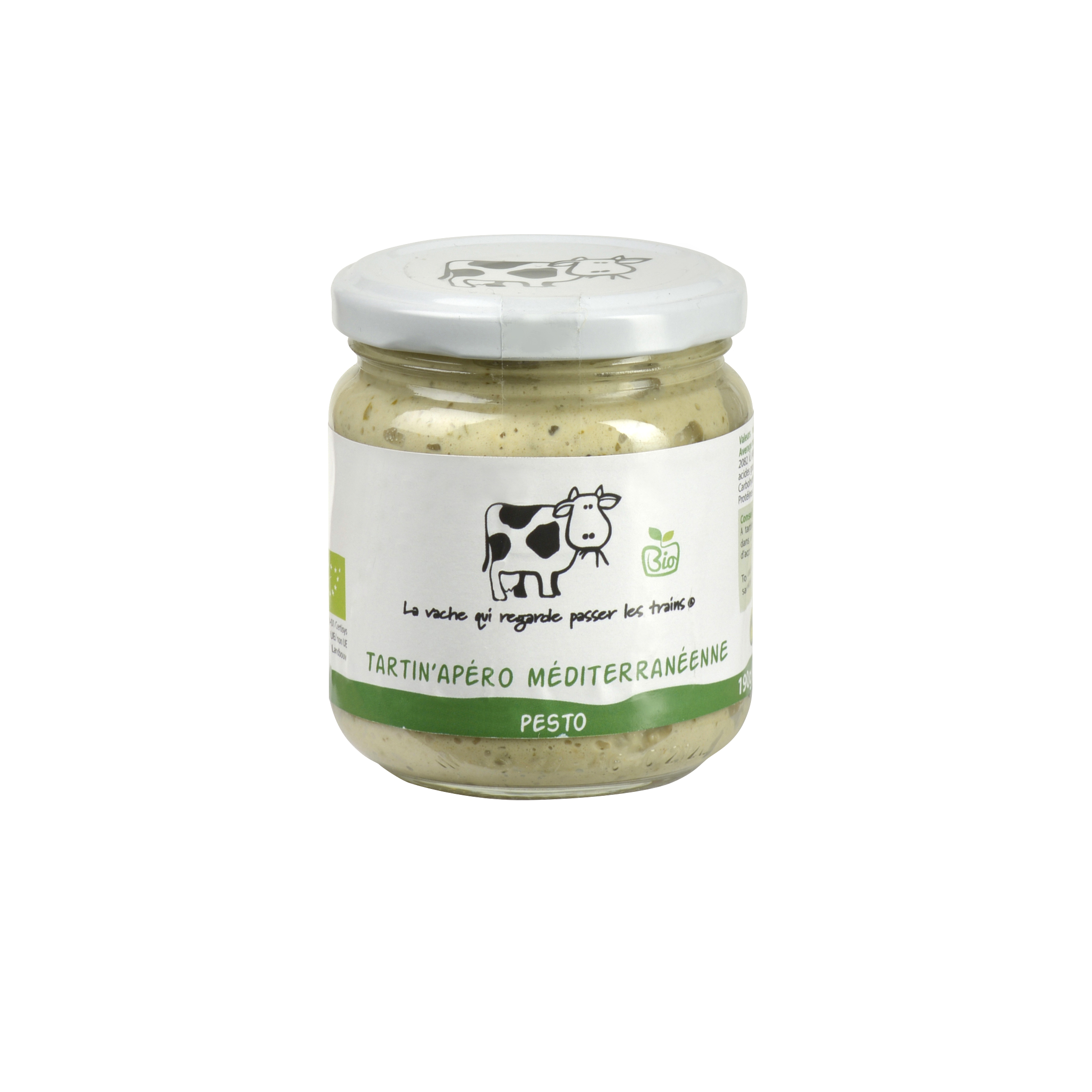 TARTIN'APERO MEDITERRANEENNE BIO PESTO