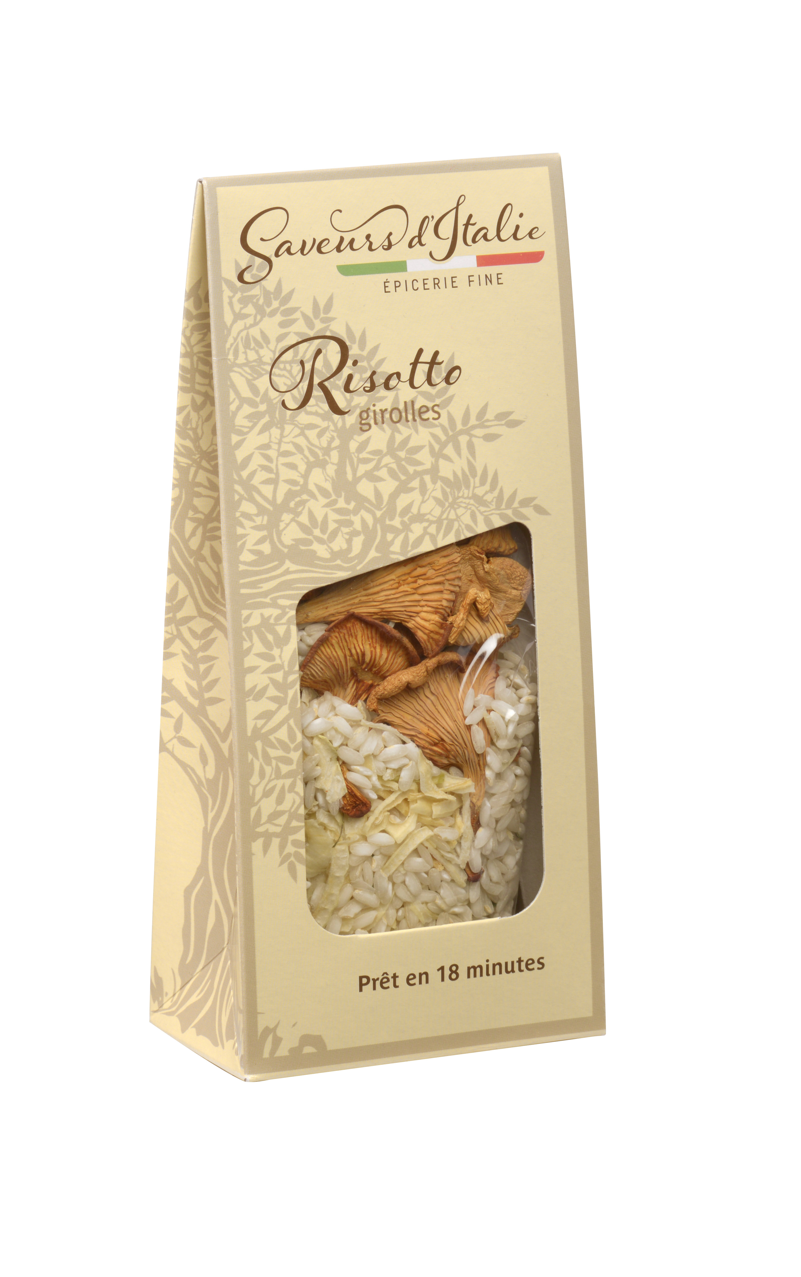 RISOTTO AVEC RIZ CARNAROLI AUX GIROLLES