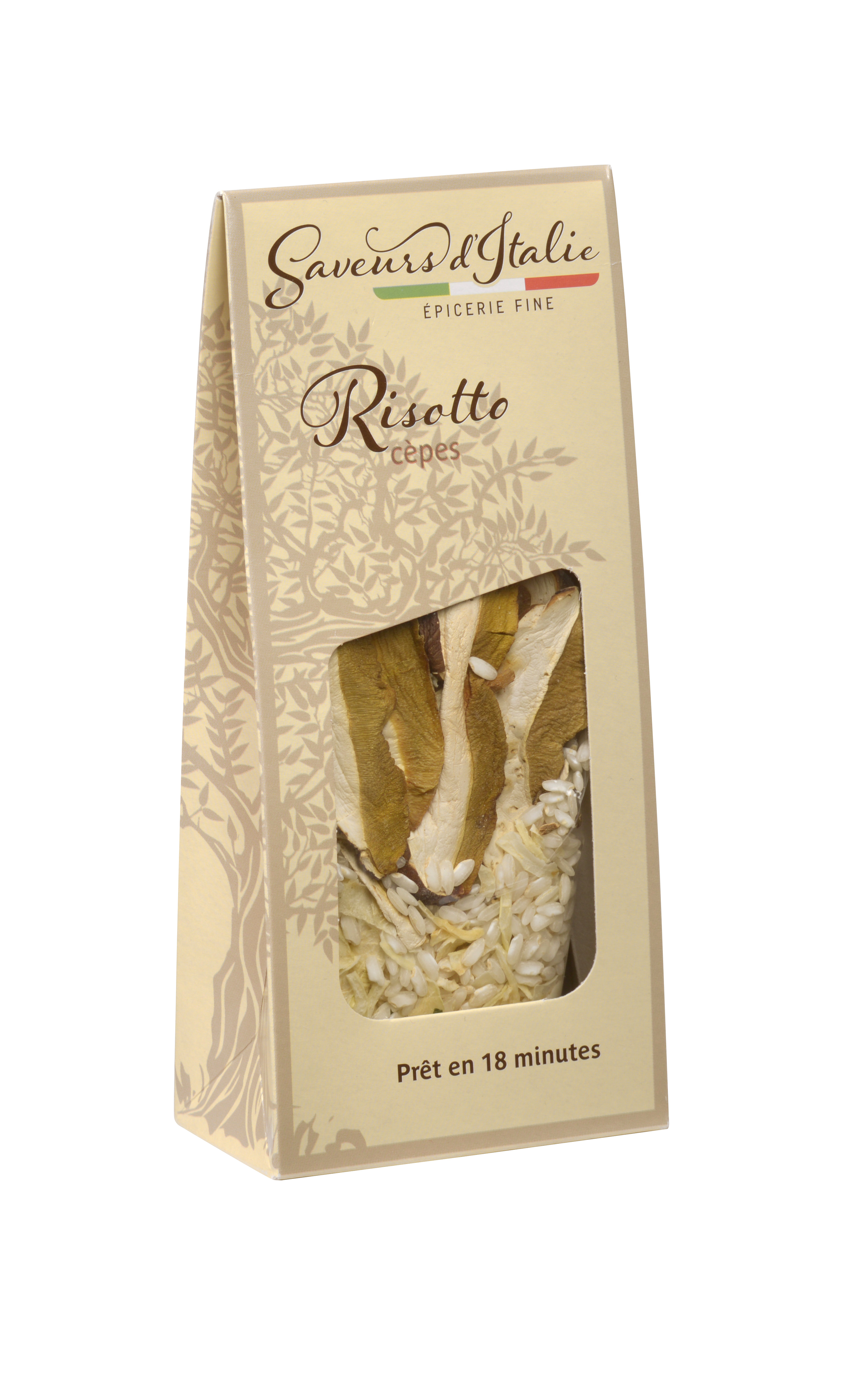 RISOTTO AVEC RIZ CARNAROLI AUX CEPES