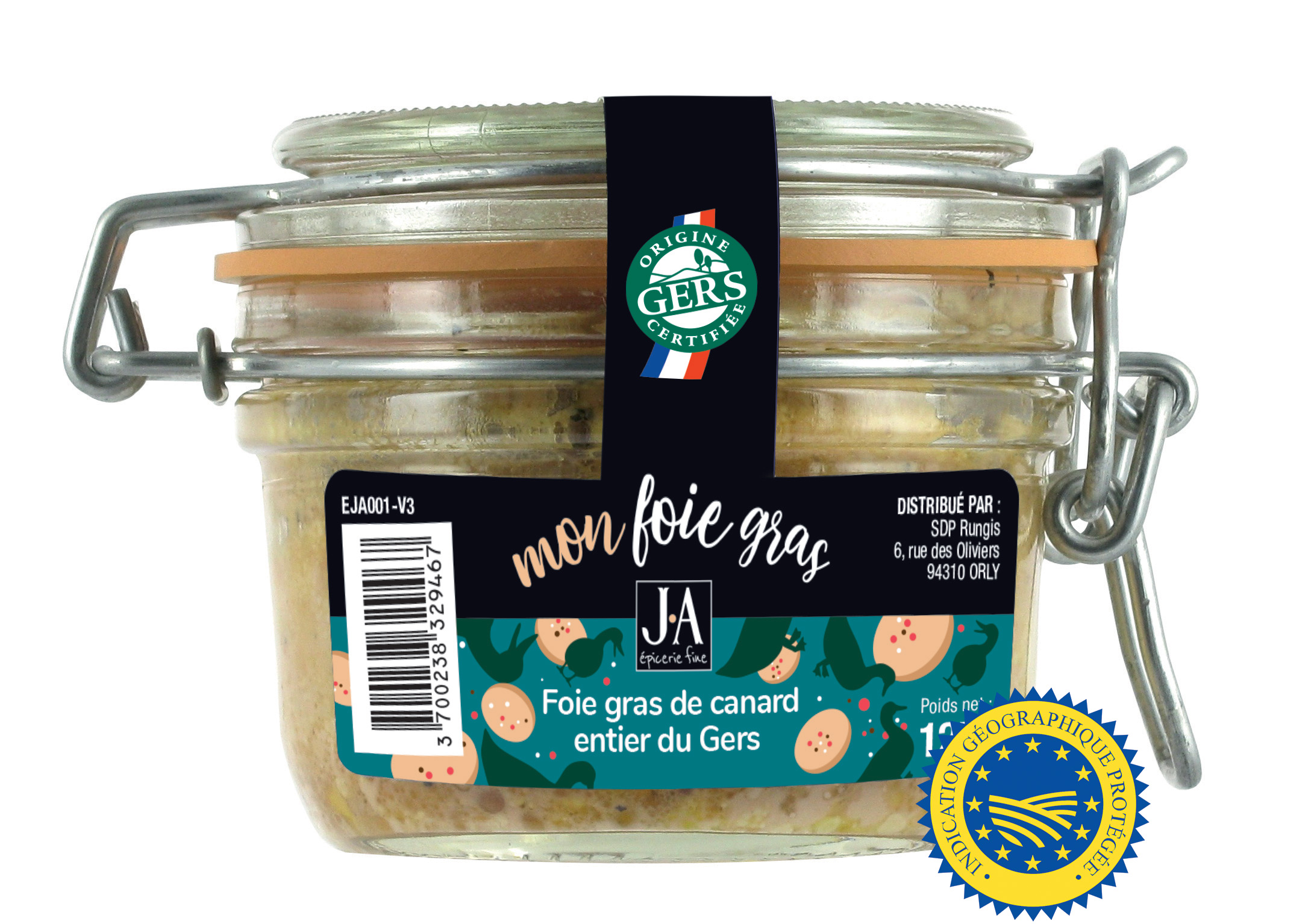 FOIE GRAS CANARD ENTIER DU GERS