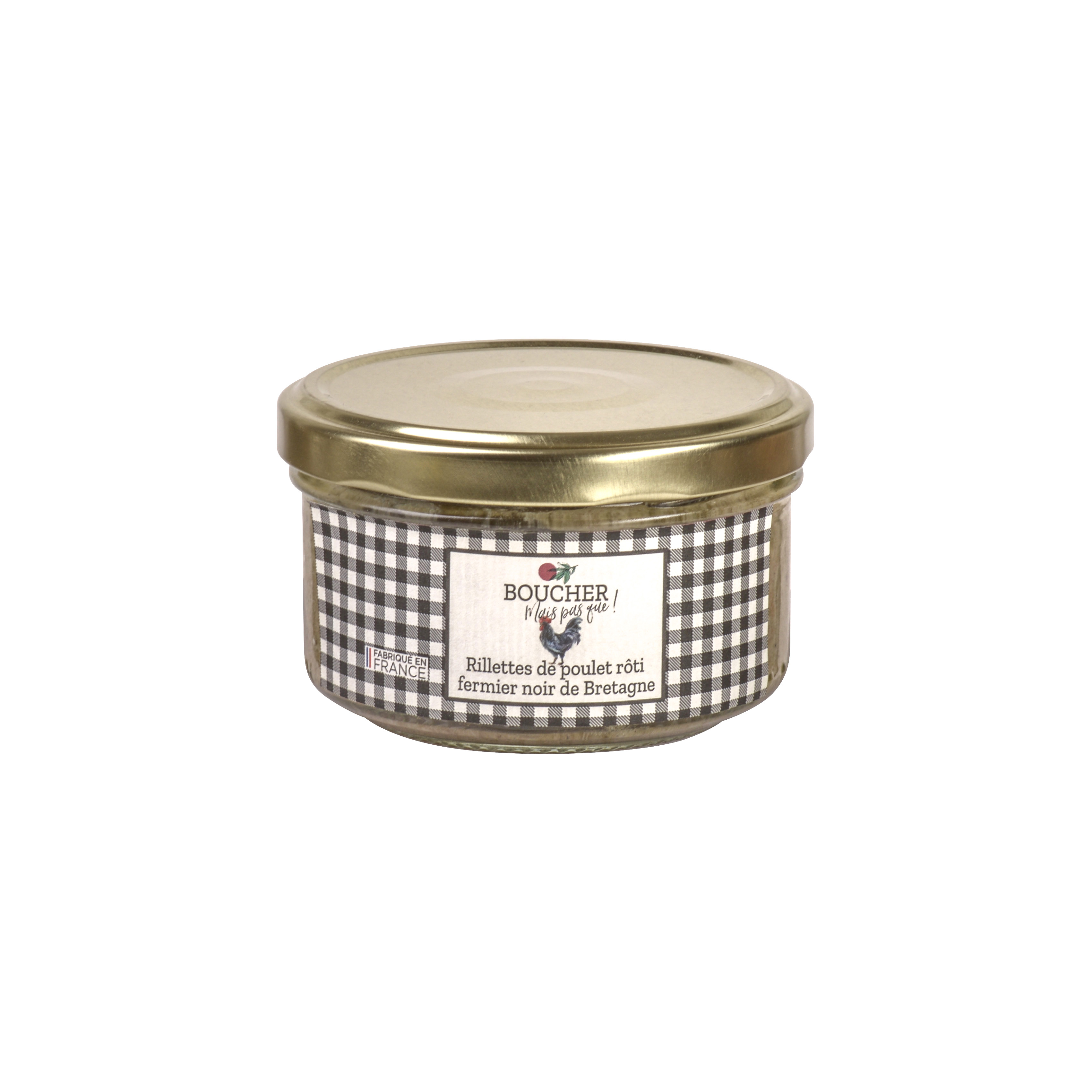 RILLETTES DE POULET NOIR FERMIER DE BRETAGNE