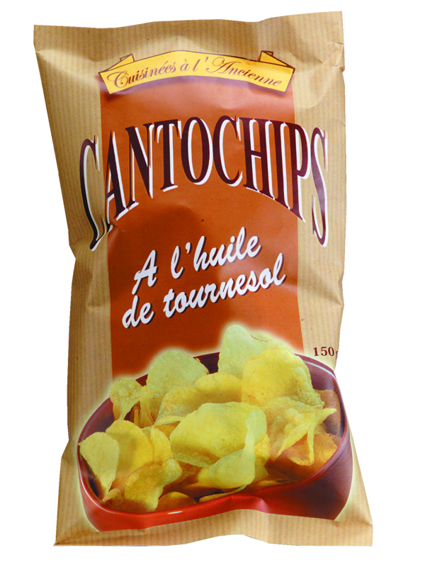 CHIPS A L'ANCIENNE A L'HUILE DE TOURNESOL