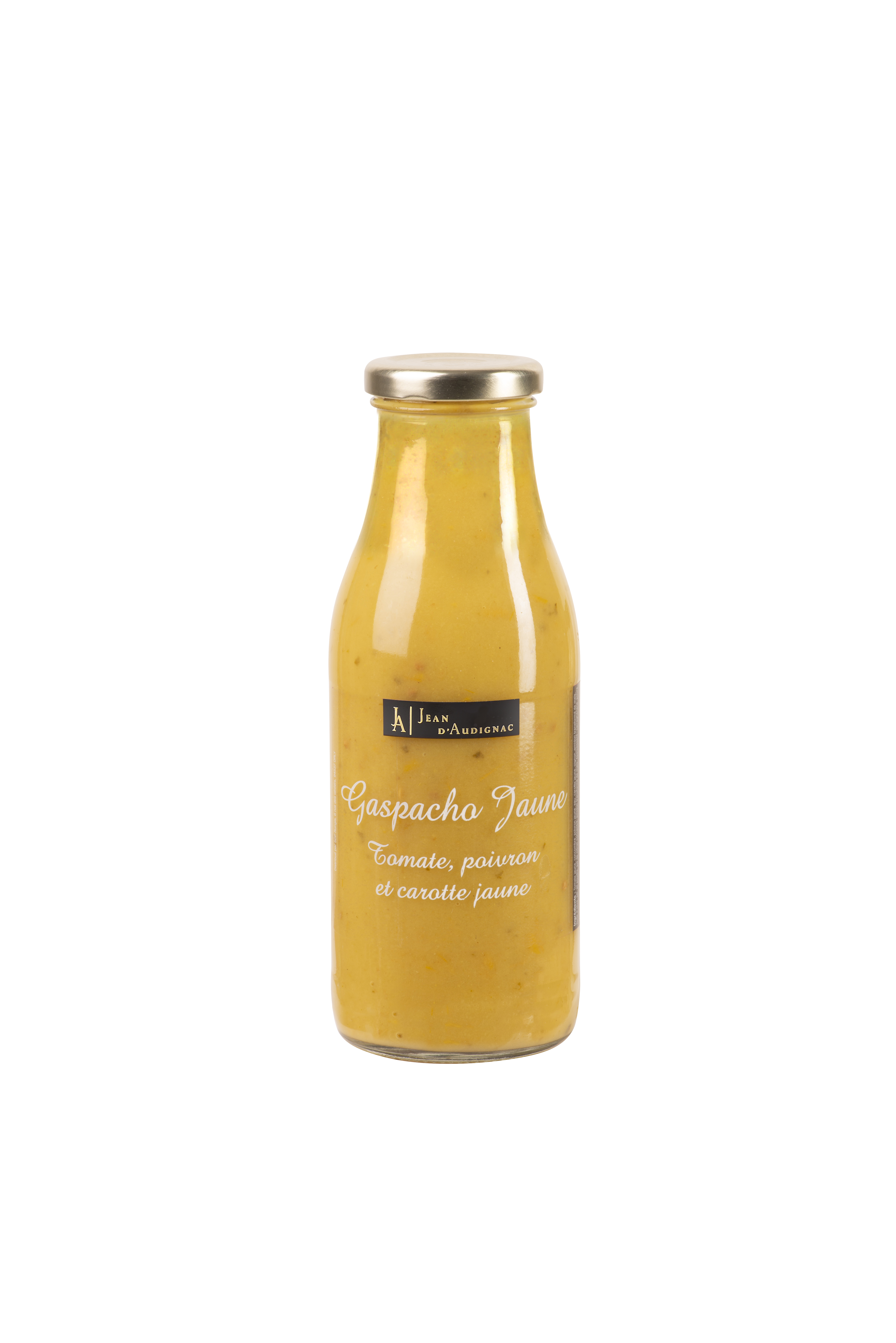 GASPACHO JAUNE TOMATE POIVRON CAROTTE