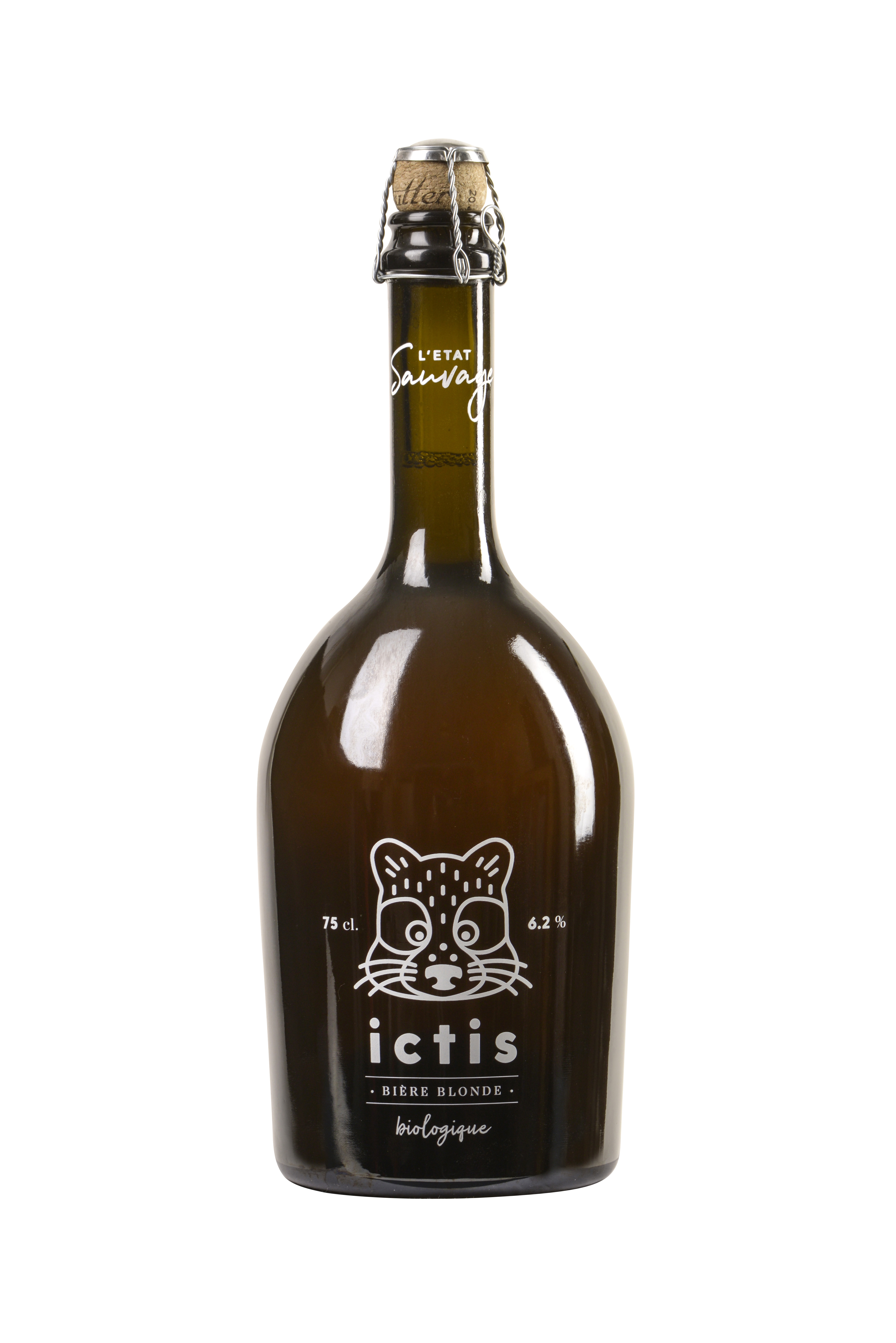 BIERE BLONDE ICTIS BIO 6,2°