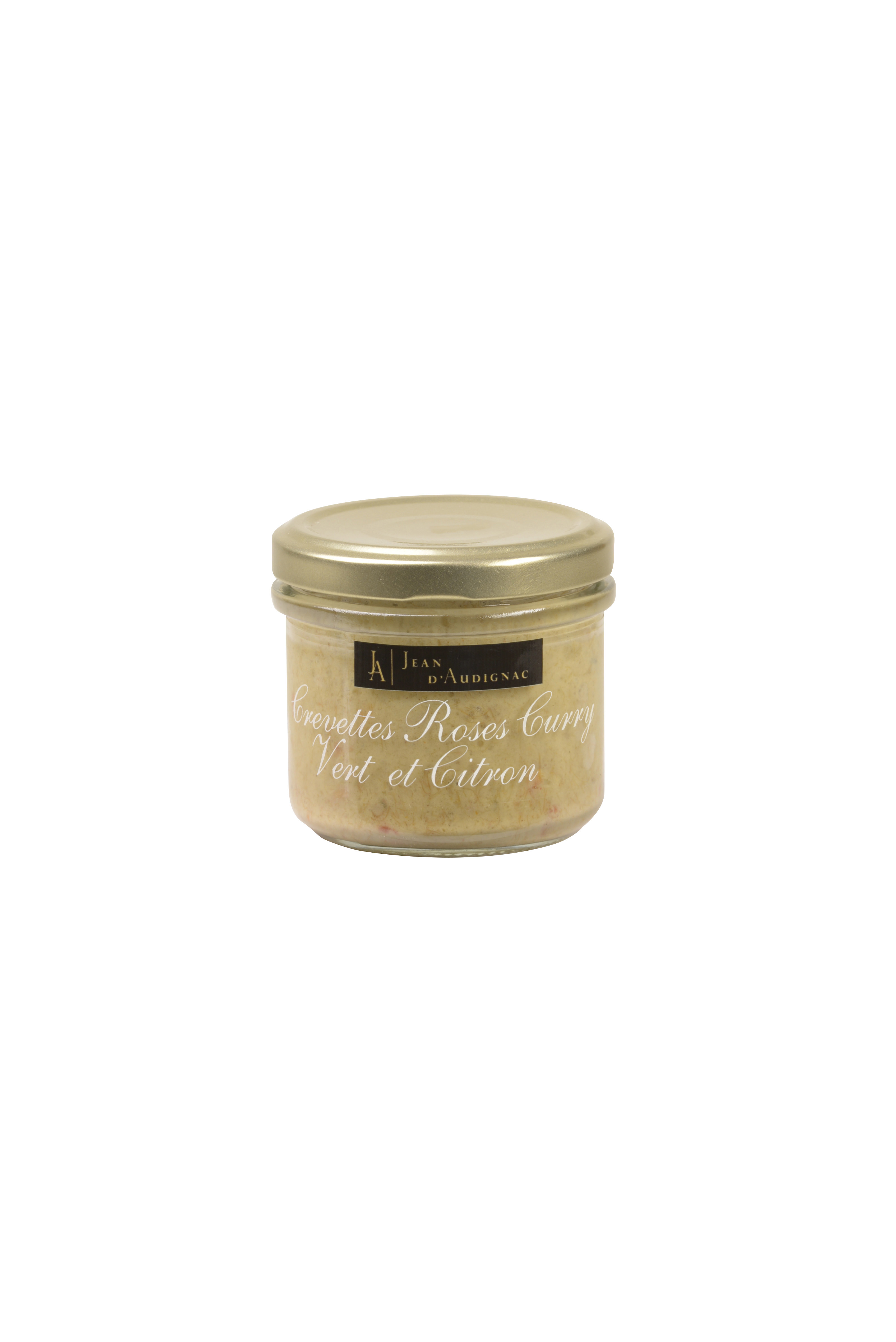 TARTINADE DE CREVETTES ROSES CURRY VERT ET CITRON