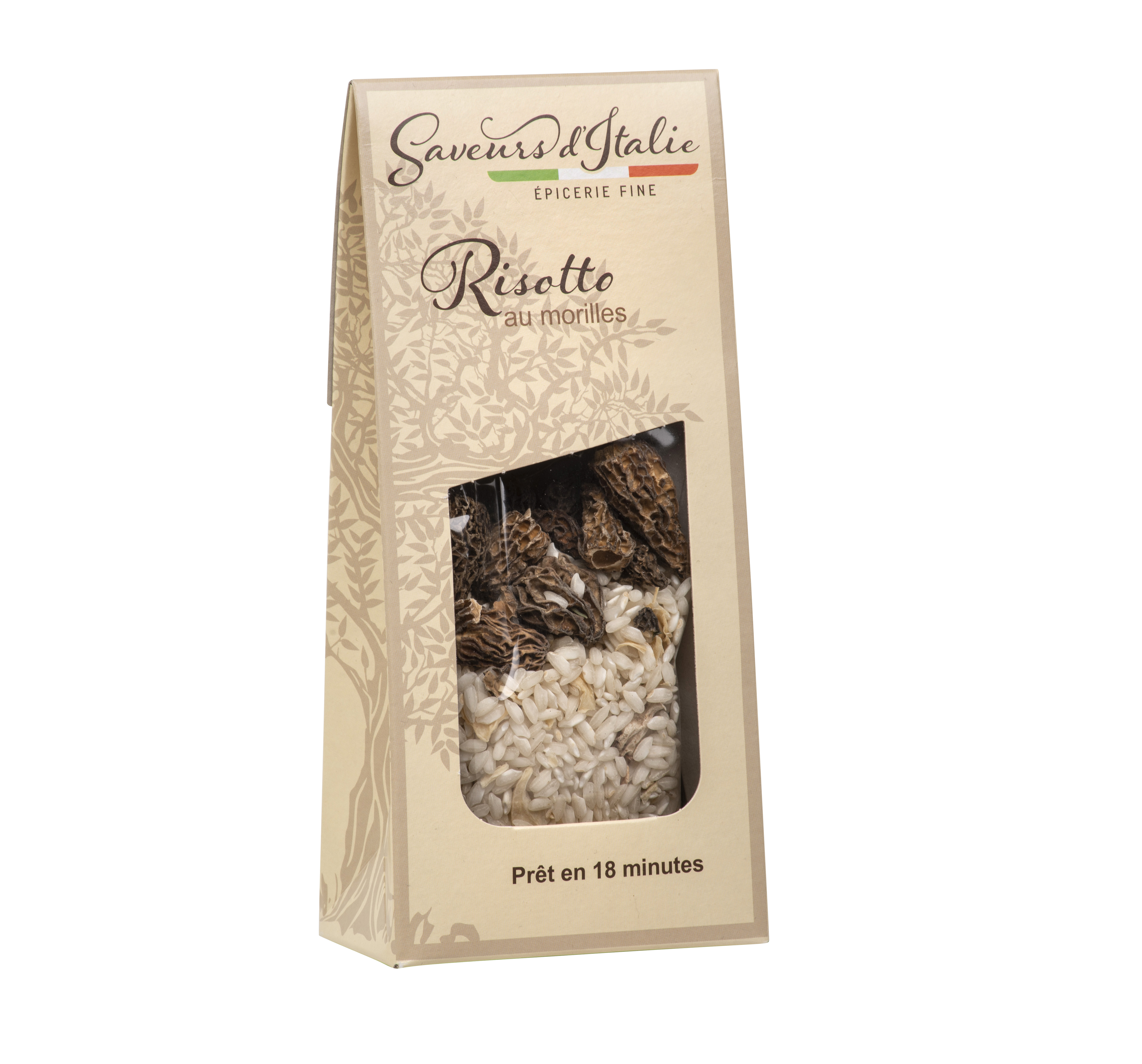 RISOTTO AVEC RIZ CARNAROLI AUX MORILLES
