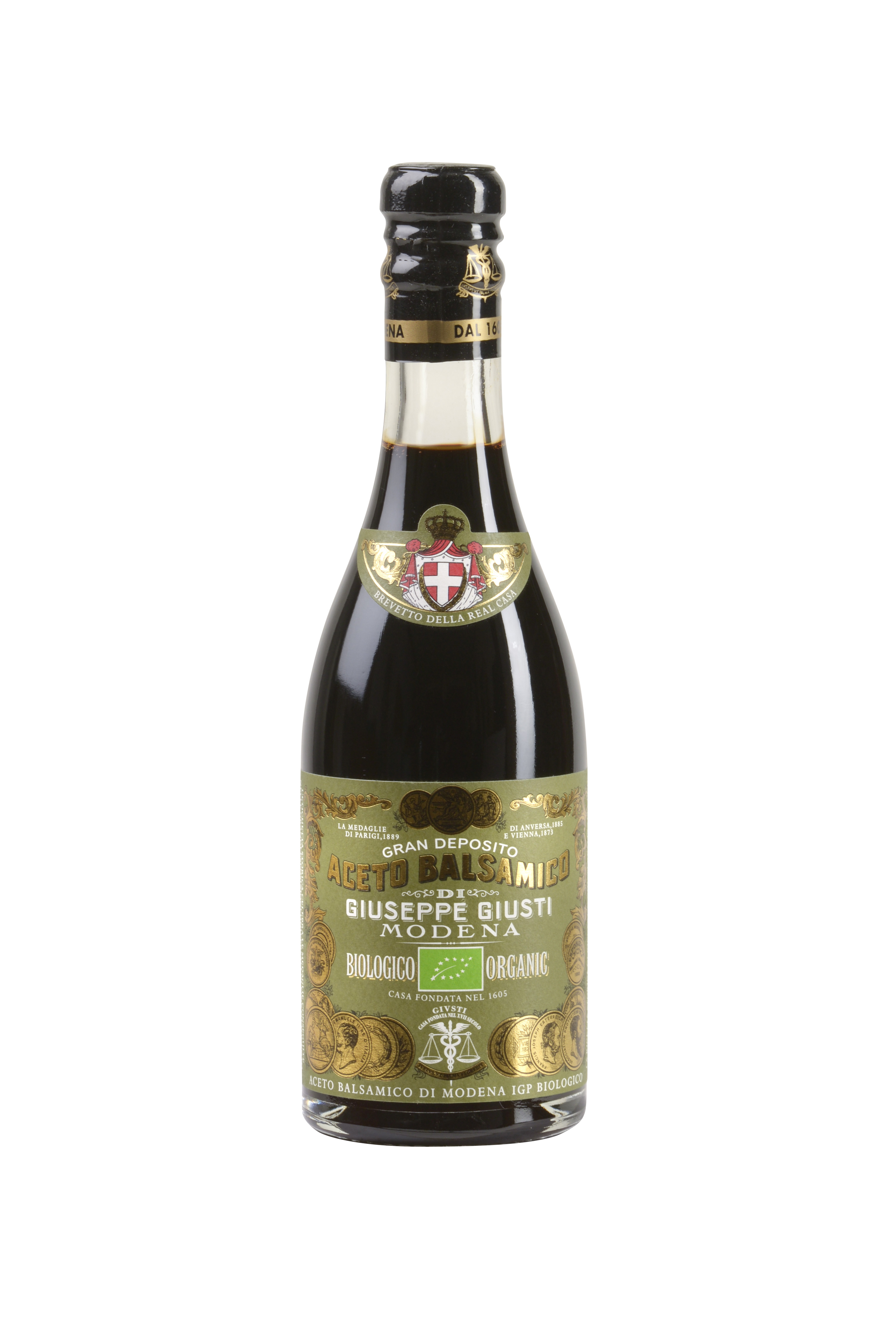 VINAIGRE BALSAMIQUE DE MODENE IGP 3 MEDAILLES D'OR BIO