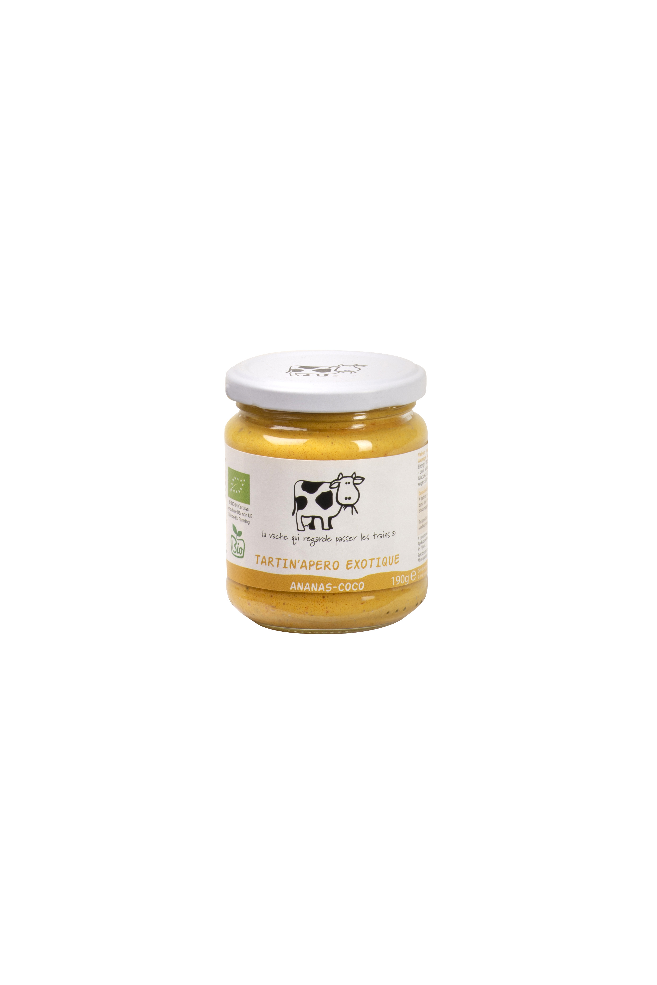 TARTIN'APERO EXOTIQUE BIO ANANAS COCO