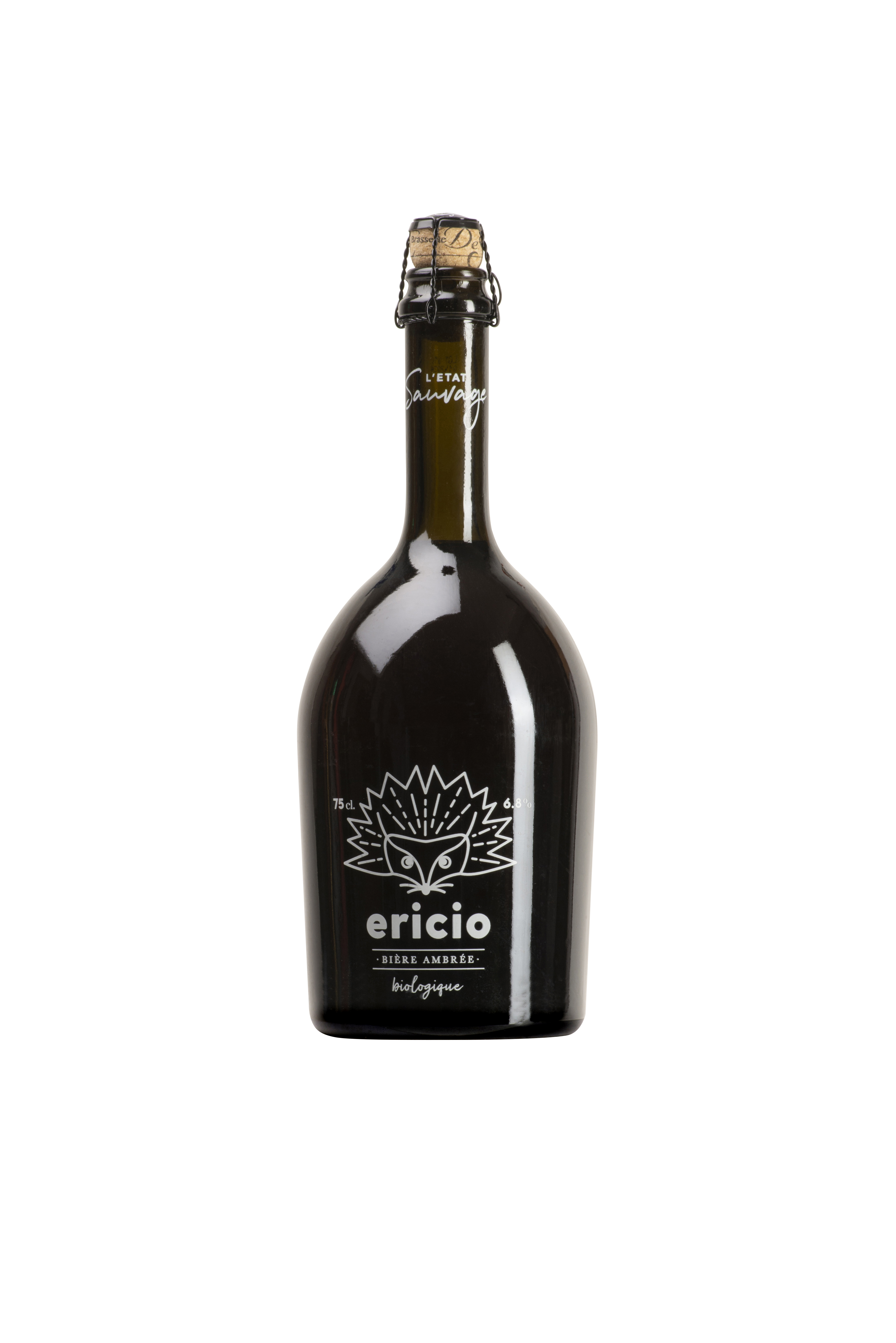 BIERE AMBREE ERICIO BIO 6,8°