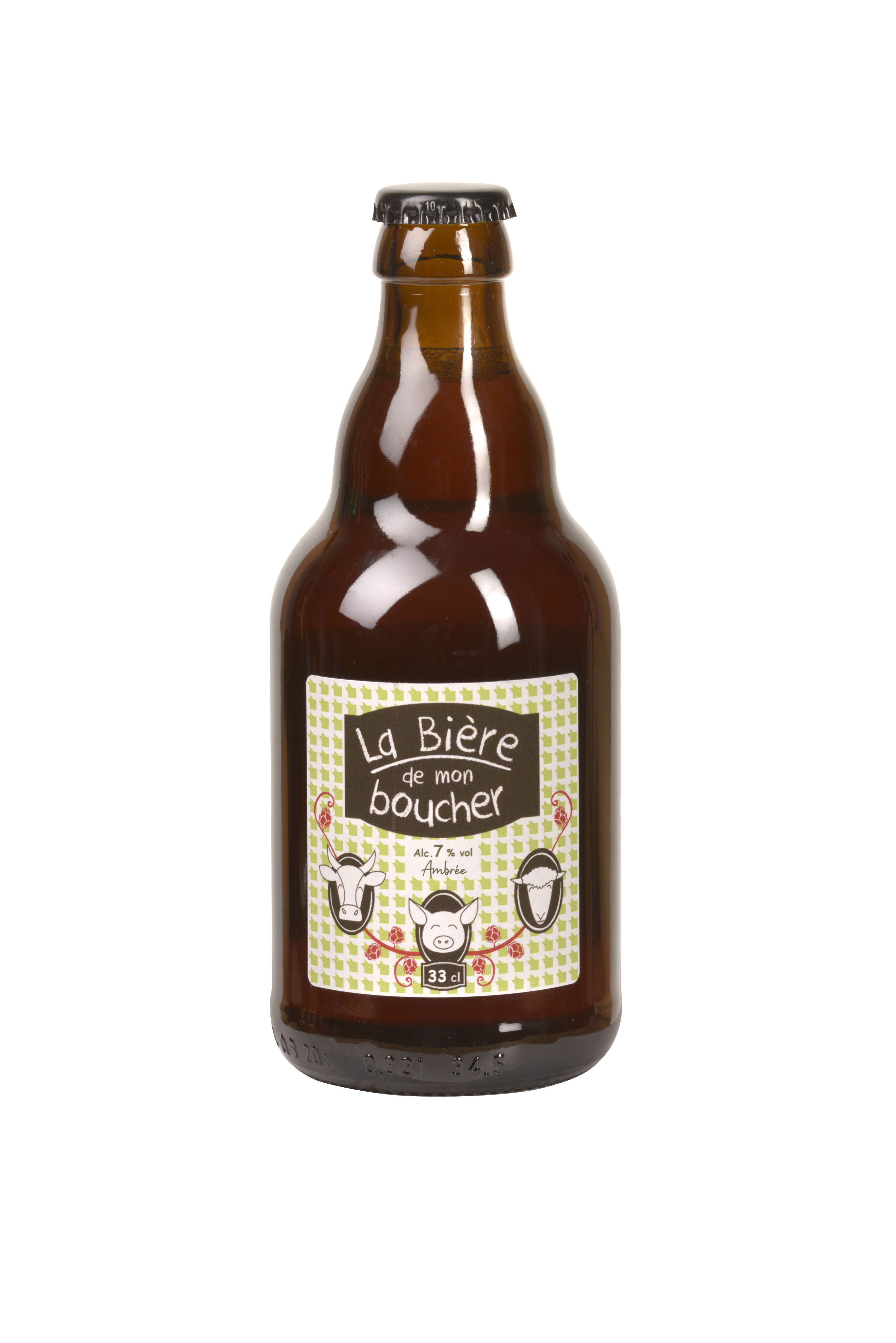 BIERE DE MON BOUCHER AMBREE 7°