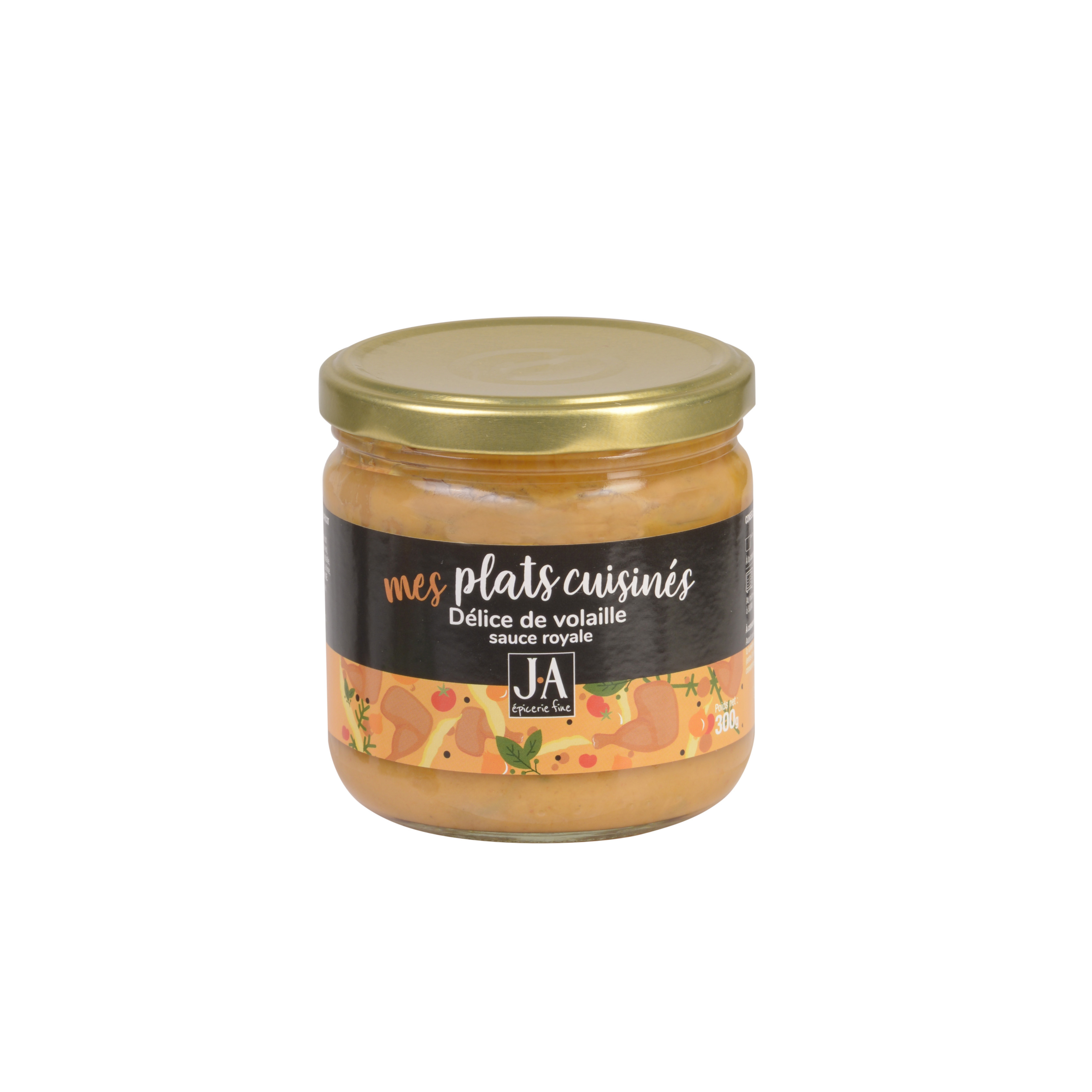 DELICE DE VOLAILLE SAUCE ROYALE 