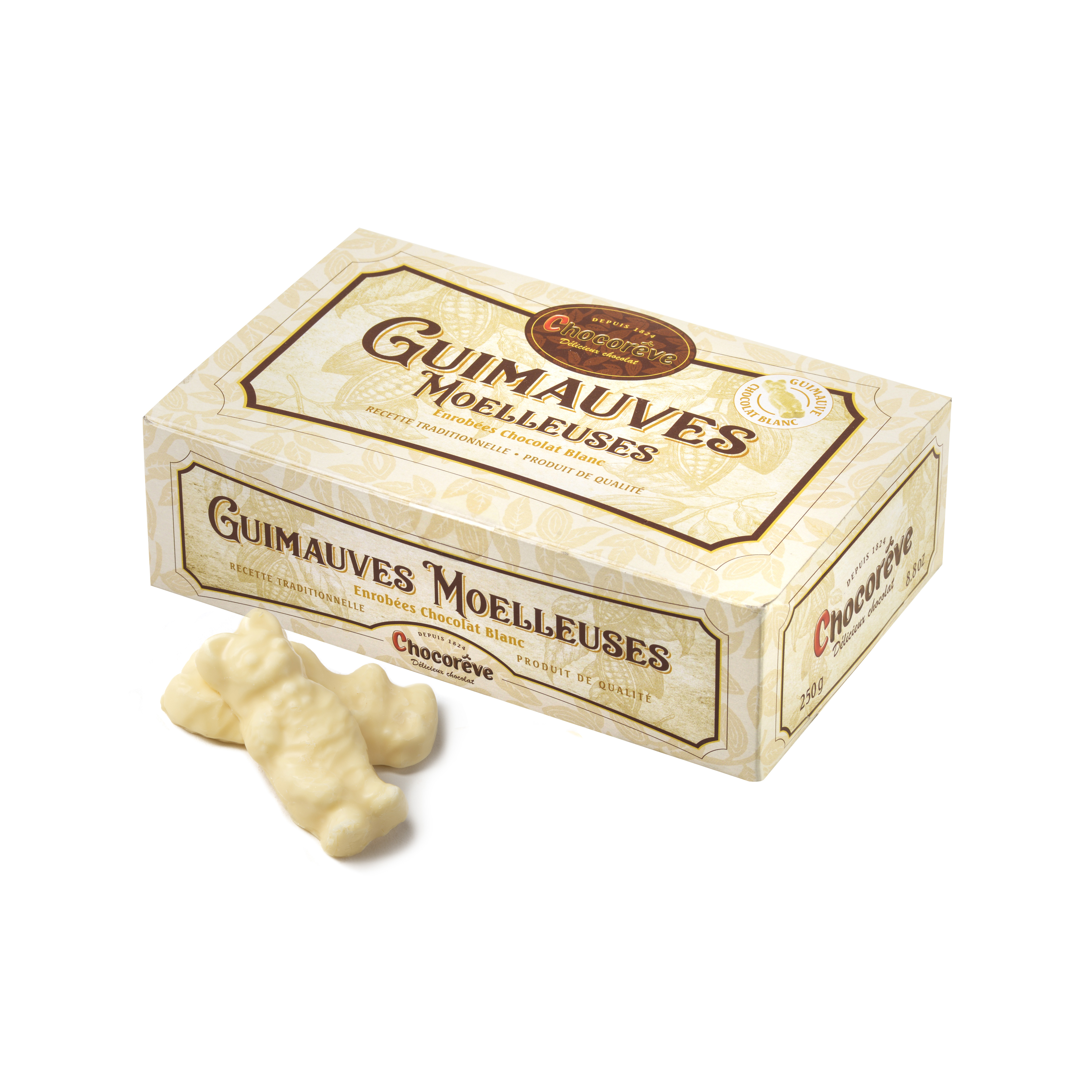 BOITE GUIMAUVE OURSON CHOCOLAT BLANC