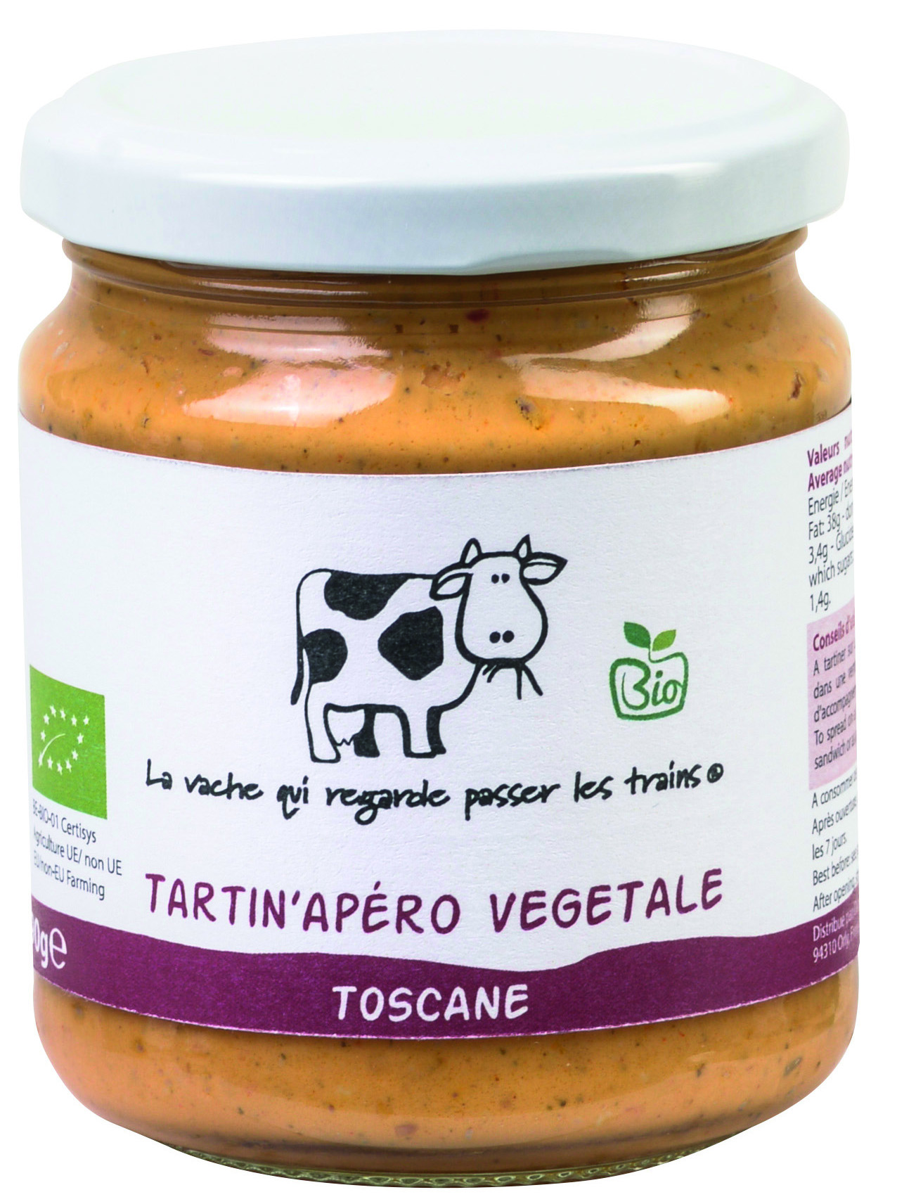 TARTIN’APERO VEGETALE TOSCANE BIO