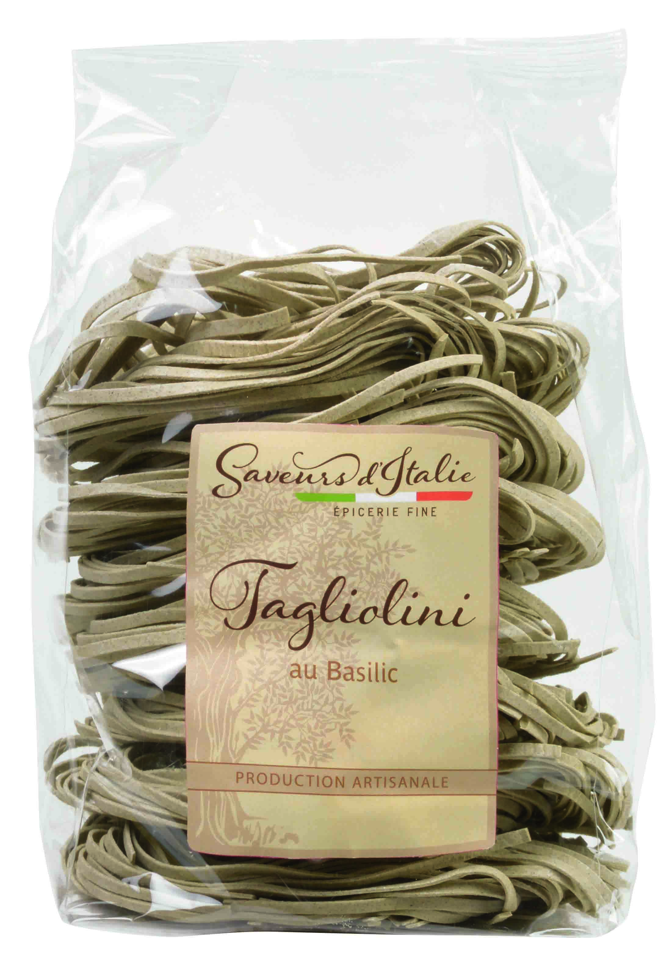 TAGLIOLINI AU BASILIC