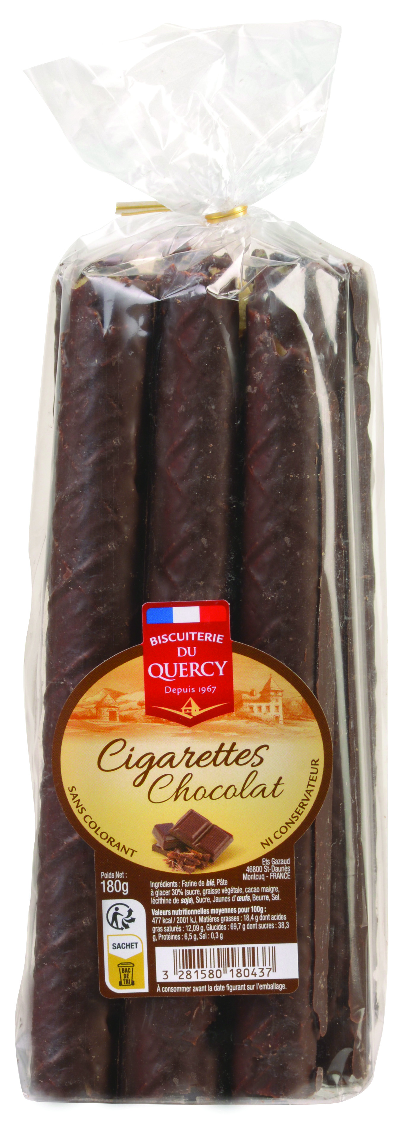 CIGARETTES CHOCOLAT