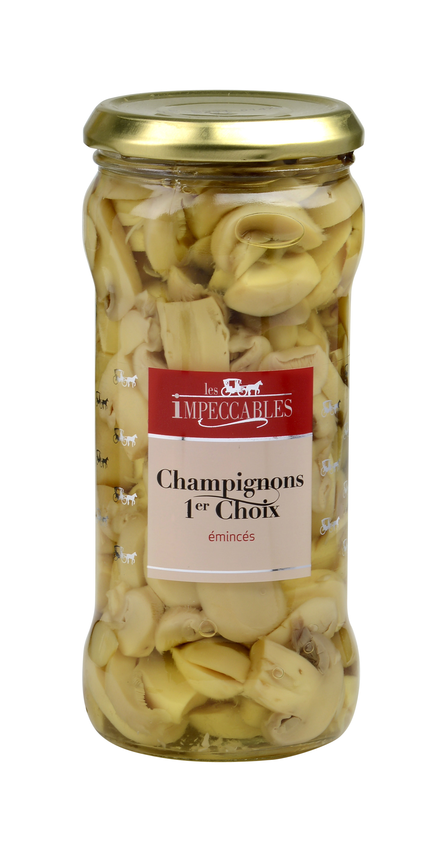 CHAMPIGNONS EMINCES 1ER CHOIX