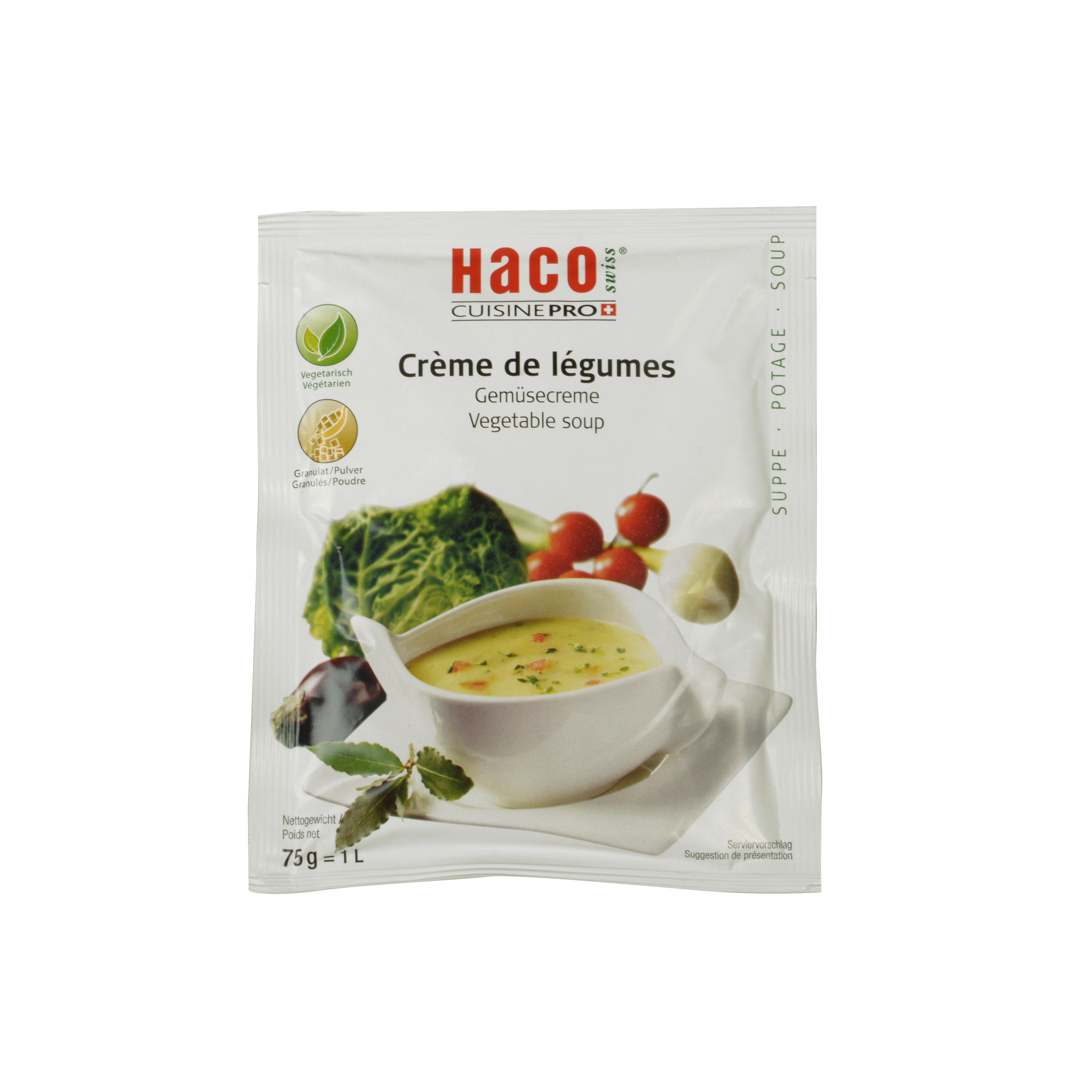 POTAGE CREME DE LEGUMES