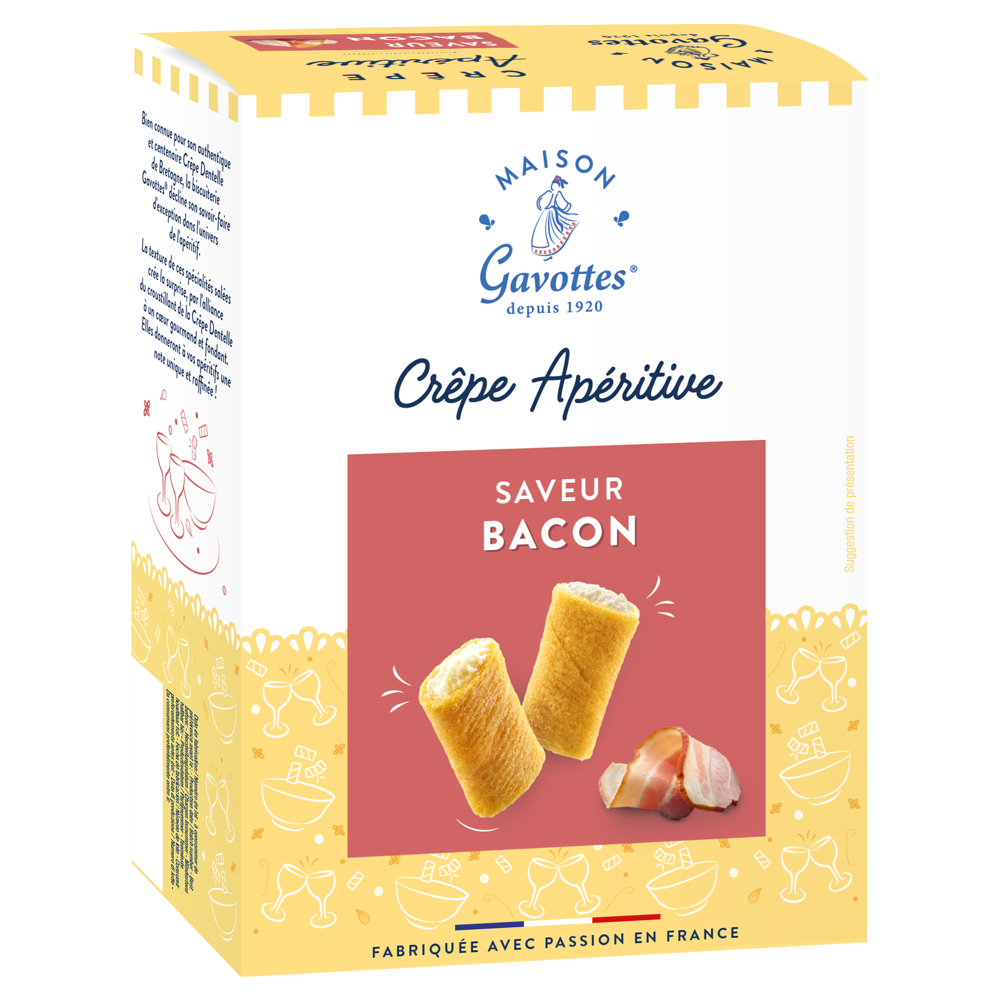 CREPE APERITIVE SAVEUR BACON