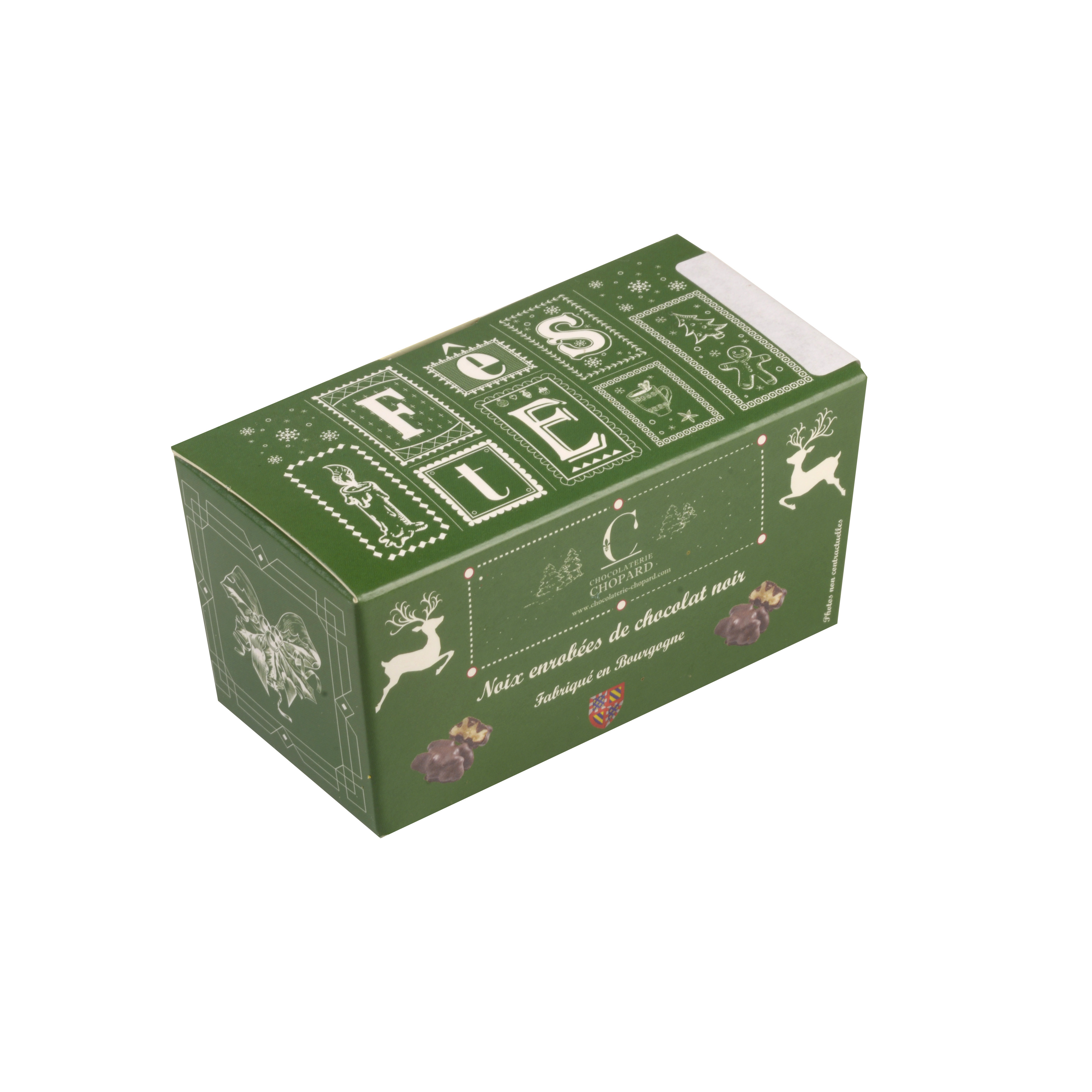 BALLOTIN NOIX ENROBEES CHOCOLAT NOIR