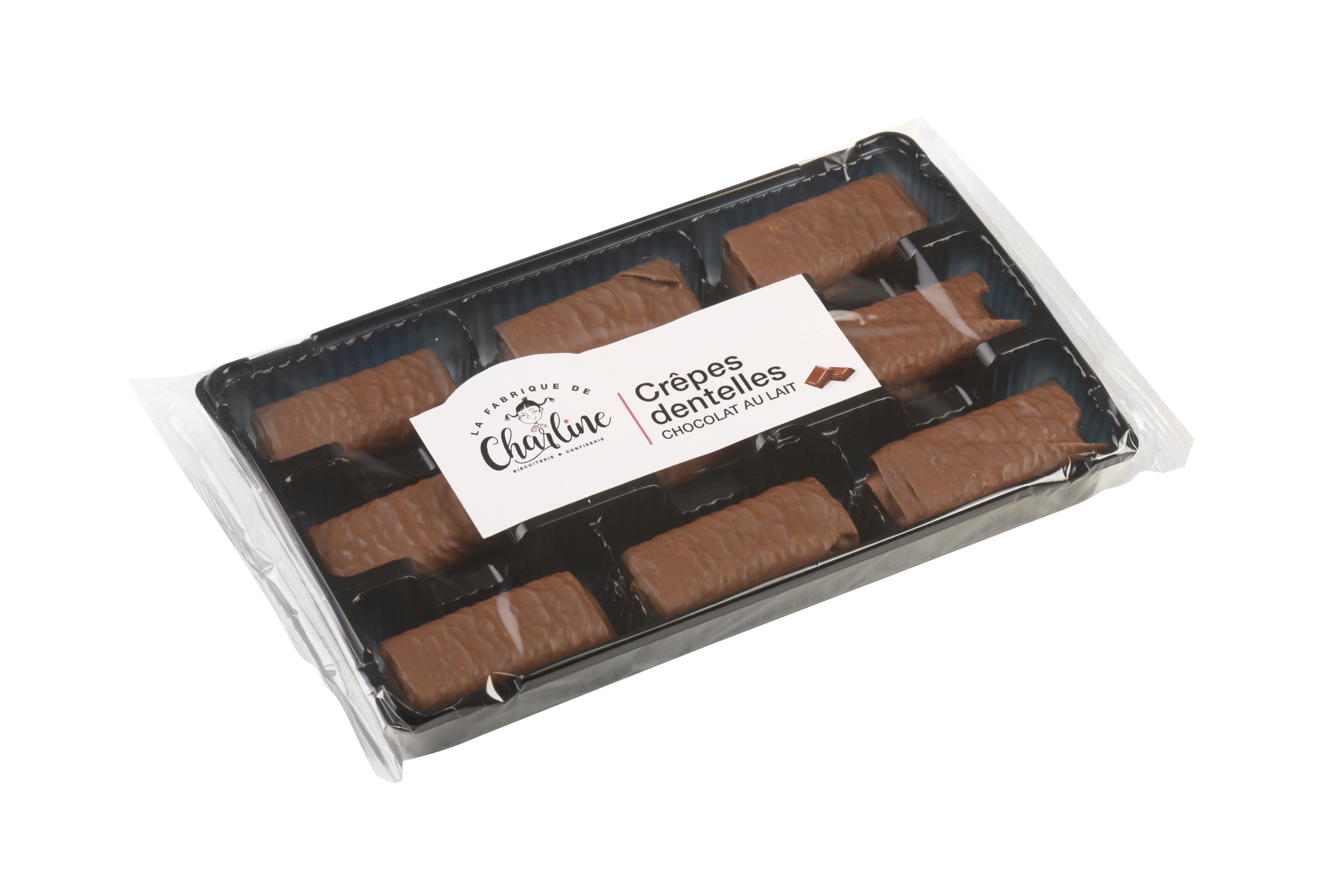 CREPES FEUILLETES NAPPEES CHOCOLAT LAIT