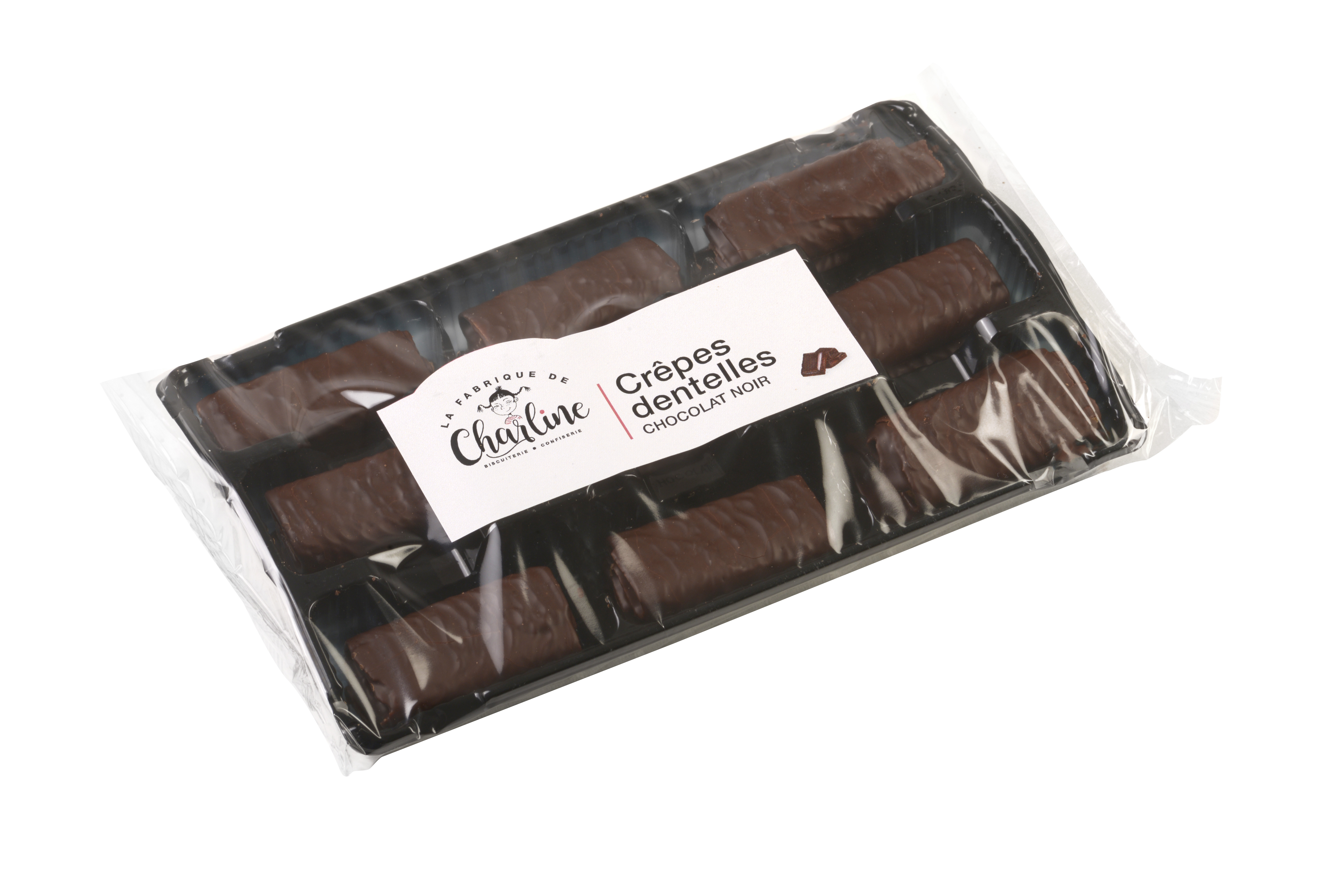 CREPES FEUILLETES NAPPEES CHOCOLAT NOIR