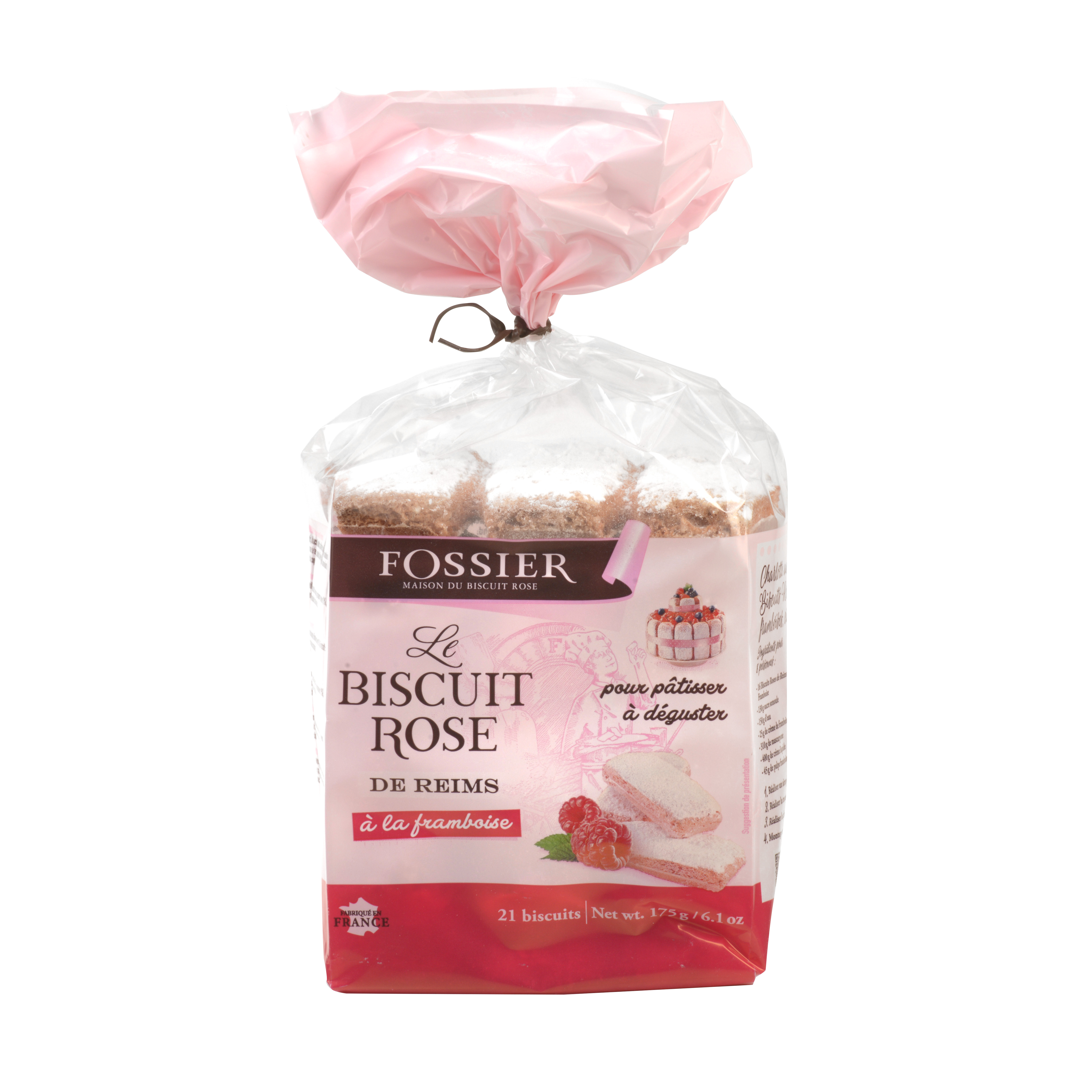 BISCUIT ROSE FRAMBOISE