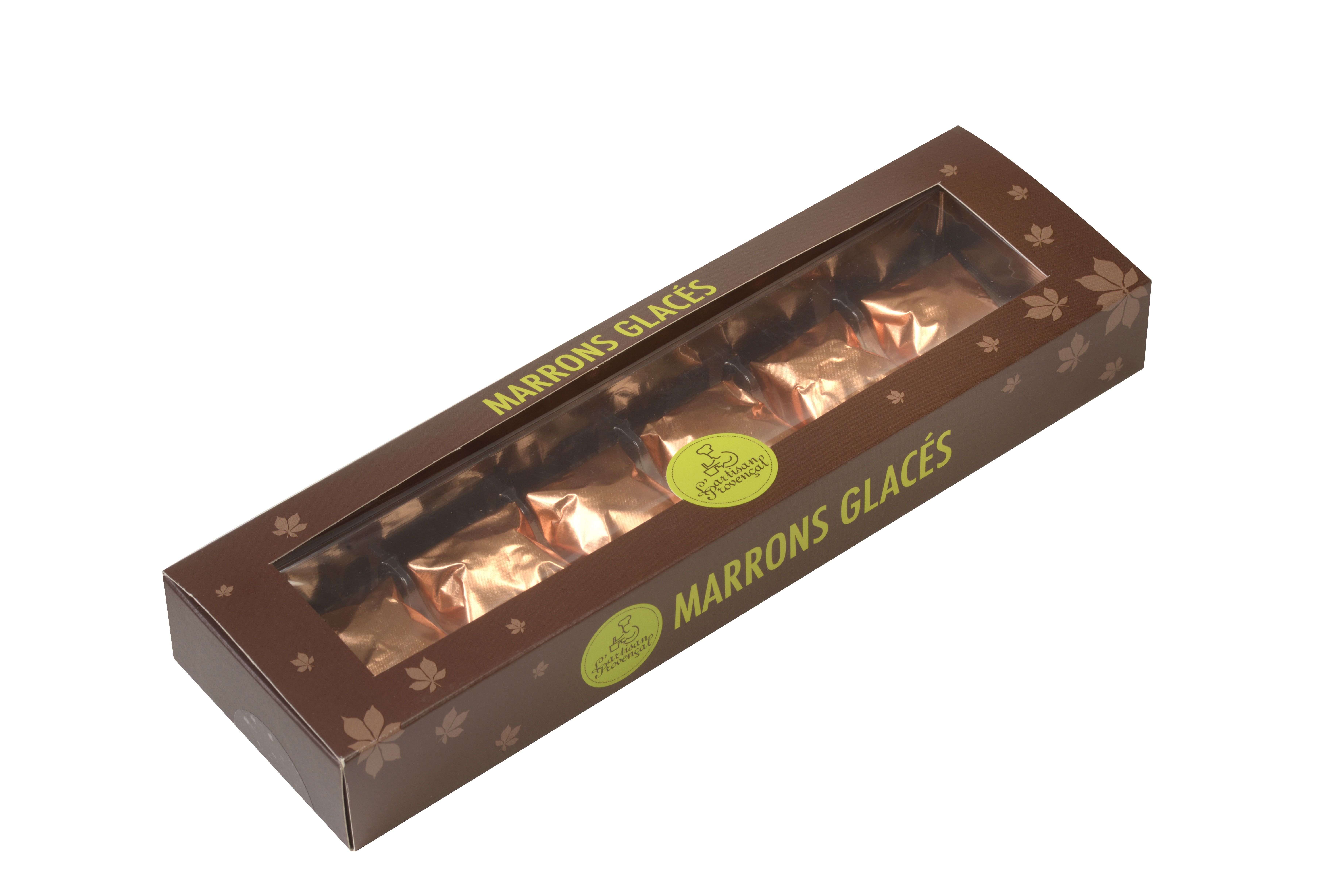REGLETTE 6 MARRONS GLACES
