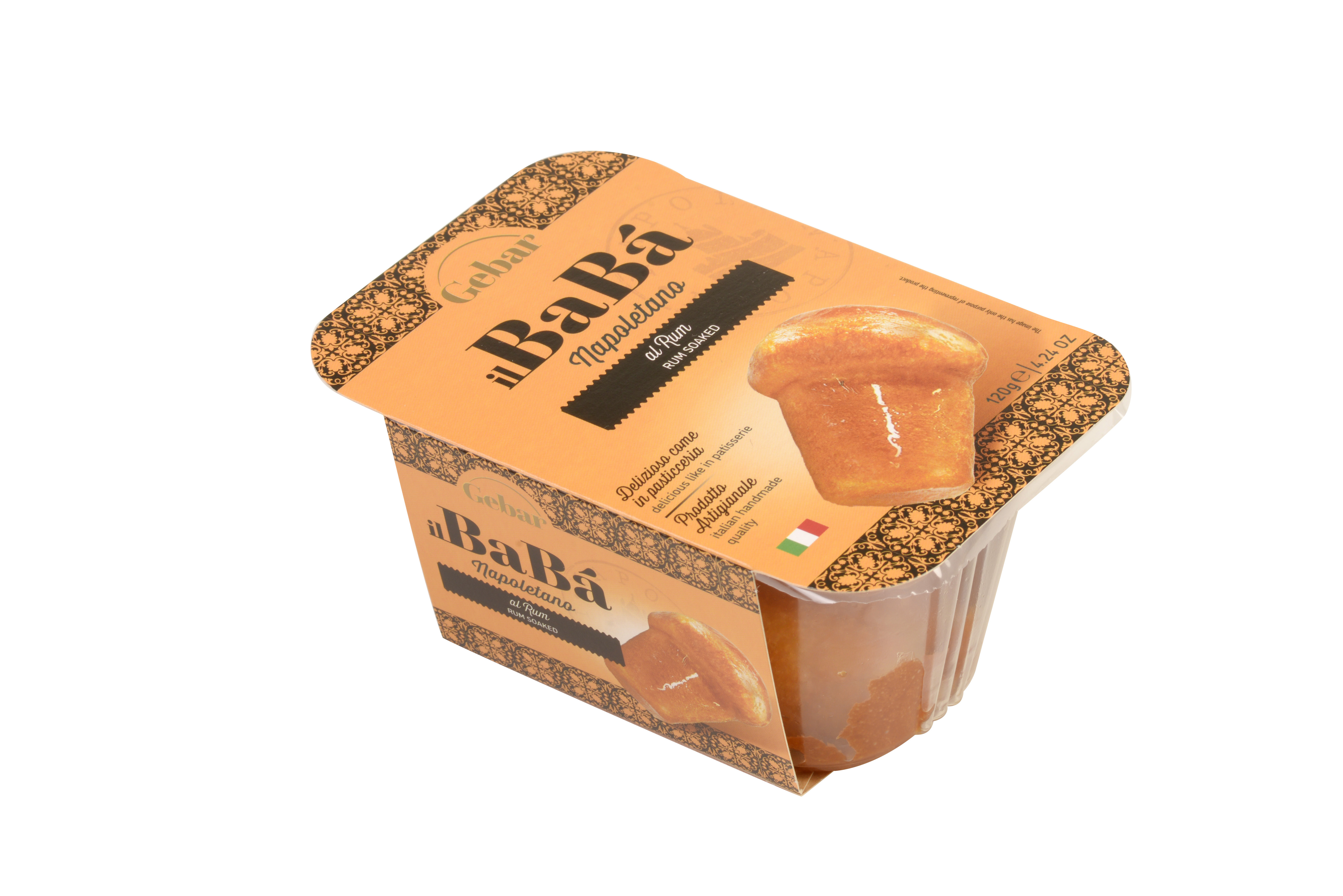 BABA AU RHUM NAPOLITAIN INDIVIDUEL