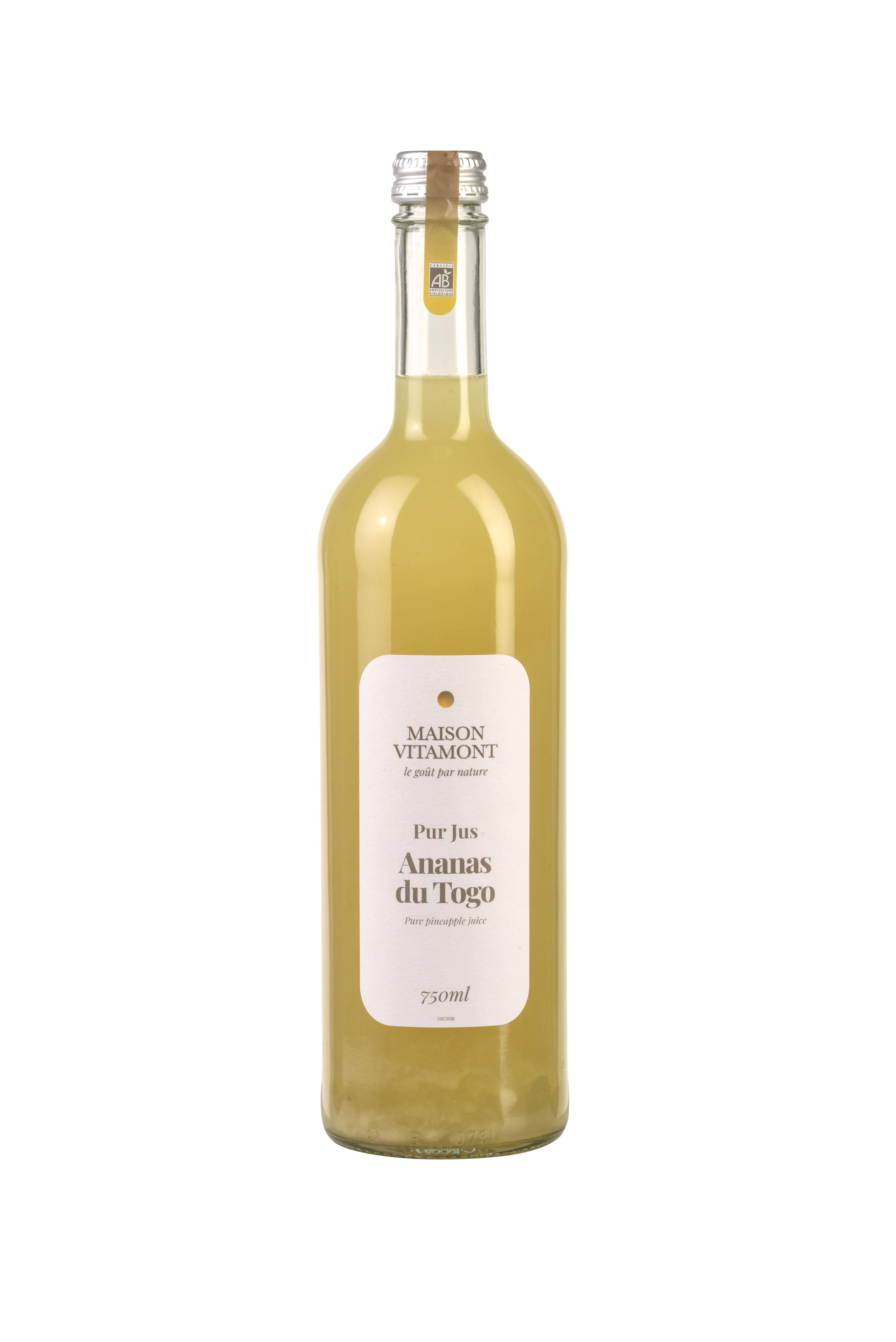 PUR JUS D'ANANAS DU TOGO BIO