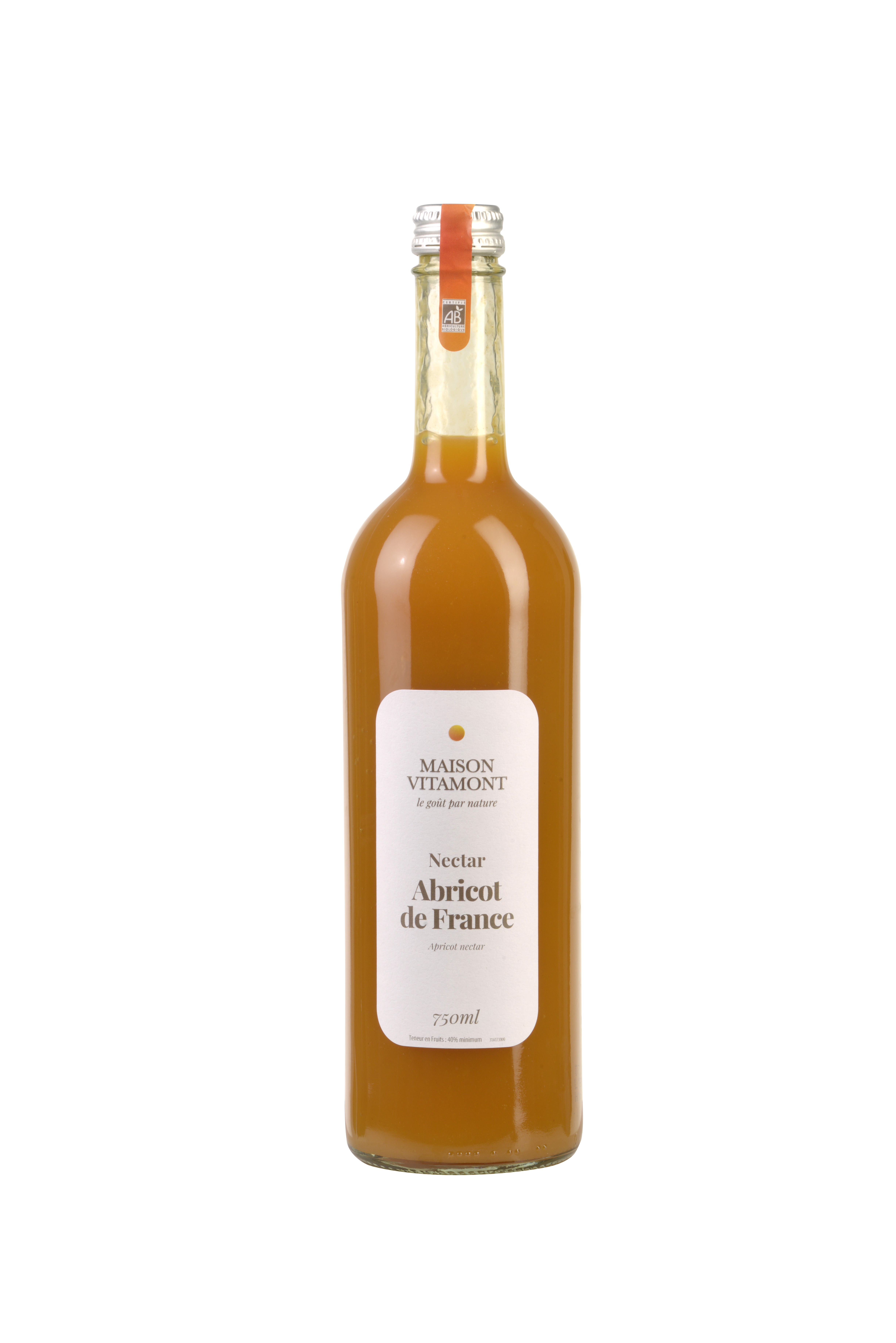 NECTAR D'ABRICOT DE FRANCE BIO