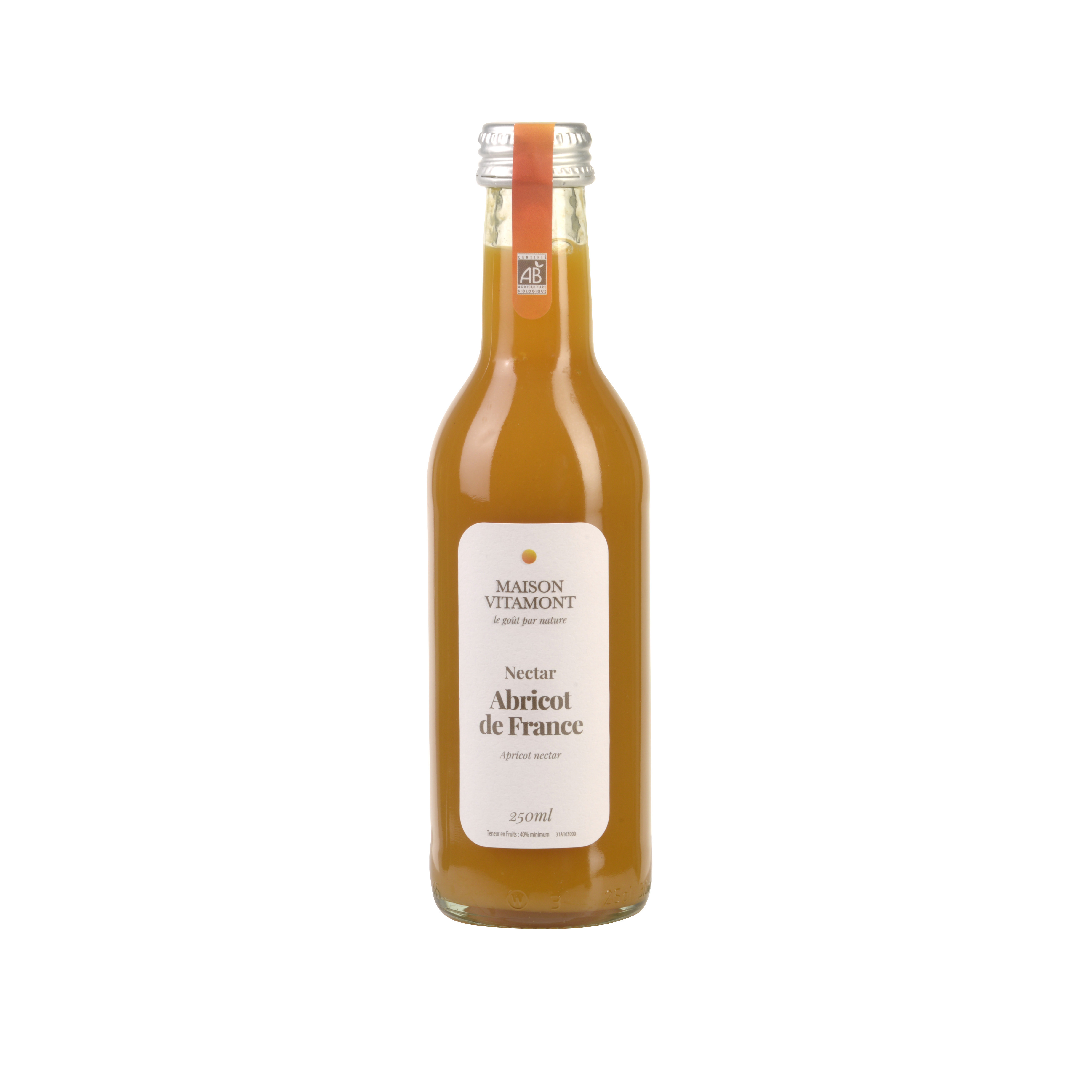 NECTAR D'ABRICOT DE FRANCE BIO