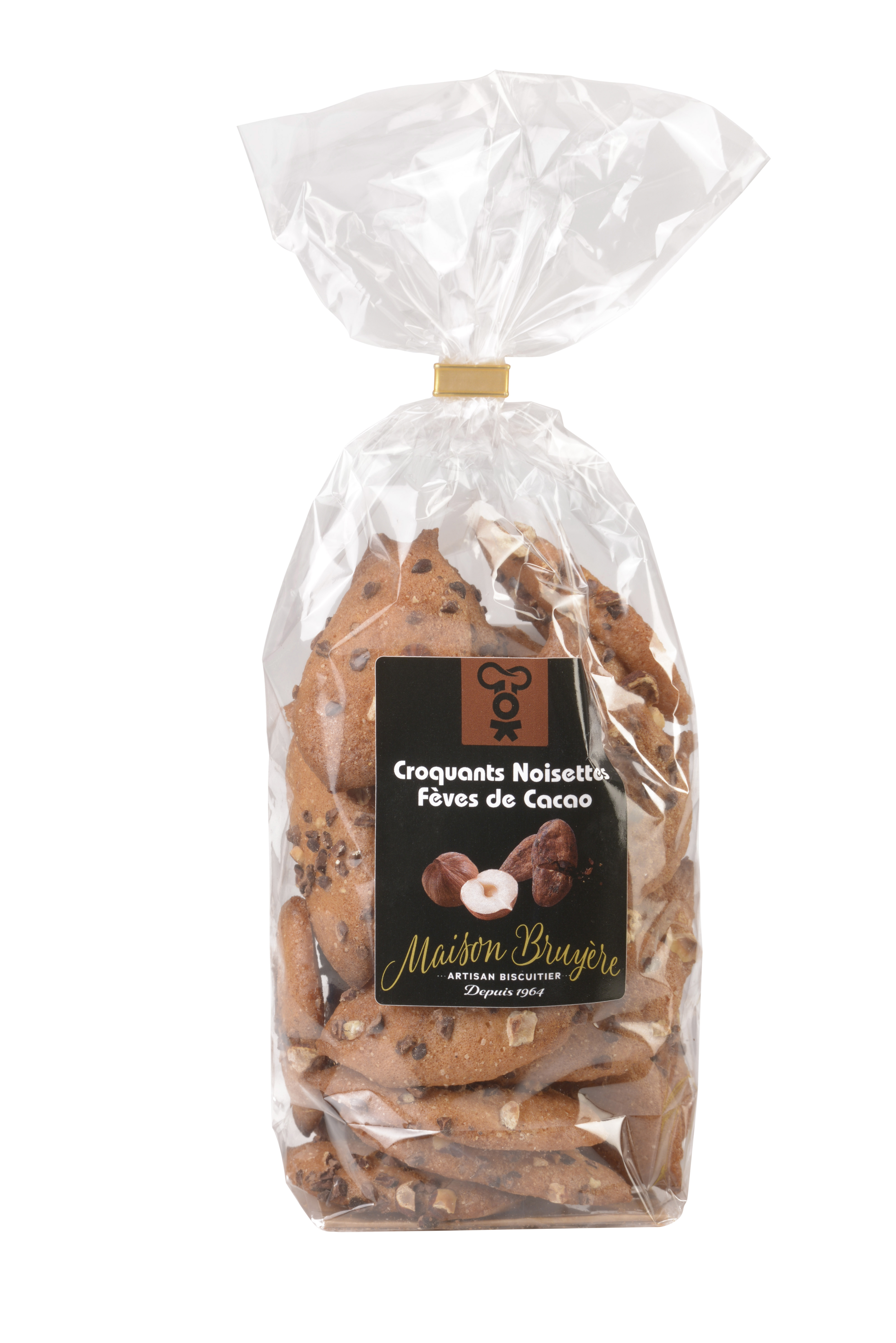 CROQUANTS NOISETTES FEVES DE CACAO